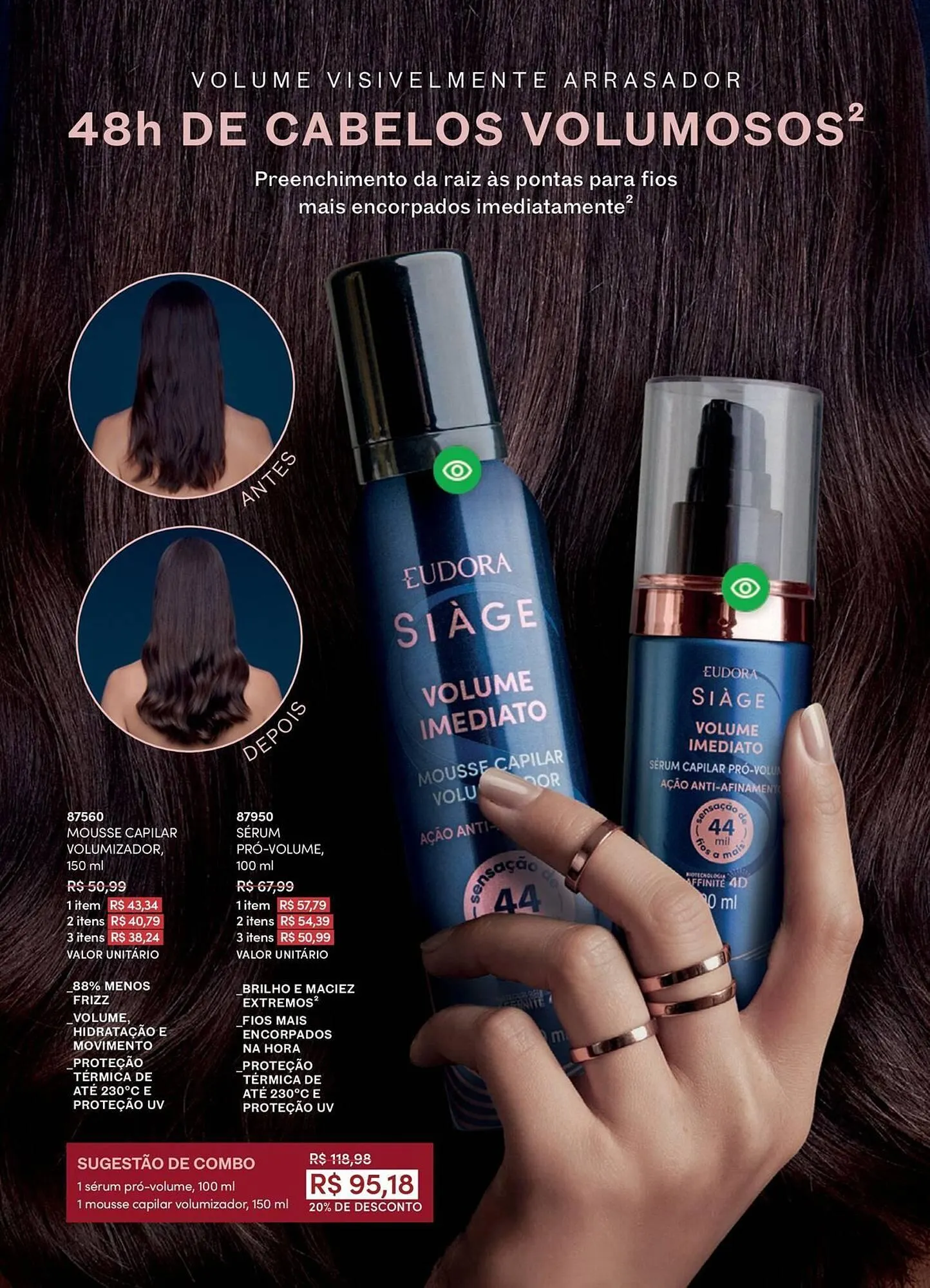 Encarte de Catálogo Eudora 24 de fevereiro até 31 de março 2026 - Pagina 6