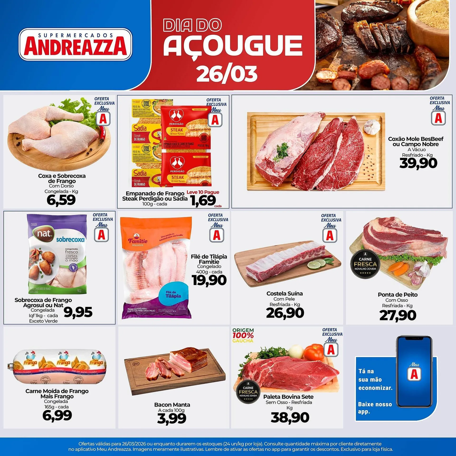 Encarte de Catálogo Supermercados Andreazza 26 de março até 26 de março 2026 - Pagina 2