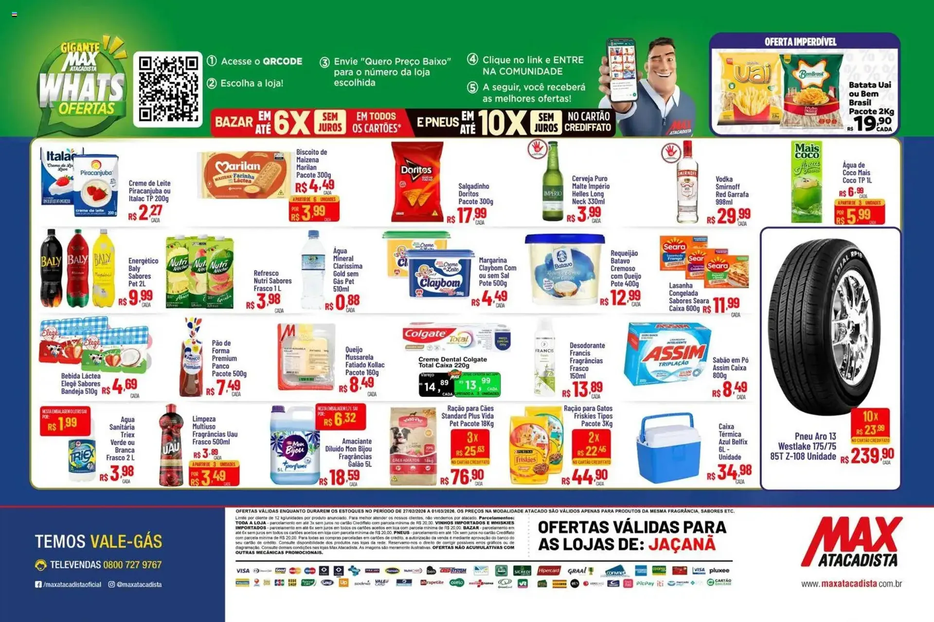 Encarte de Encarte Max Atacadista 27 de fevereiro até 1 de março 2026 - Pagina 2