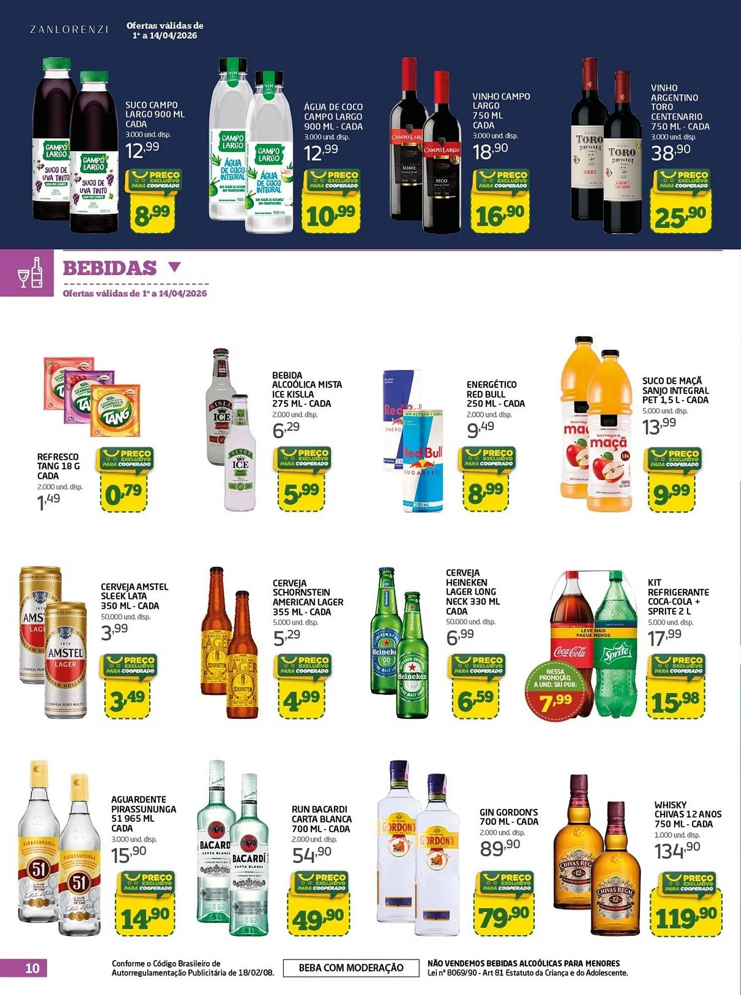 Encarte de Tabloide Cooper 1 de abril até 14 de abril 2026 - Pagina 10