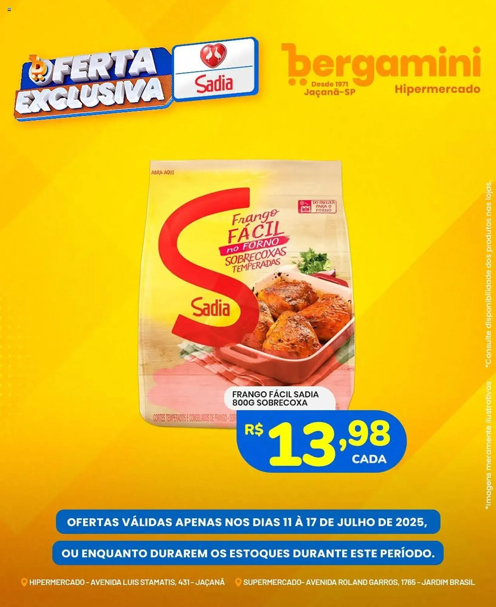 Encarte de Catálogo Supermercado Bergamini 11 de julho até 17 de julho 2025 - Pagina 3