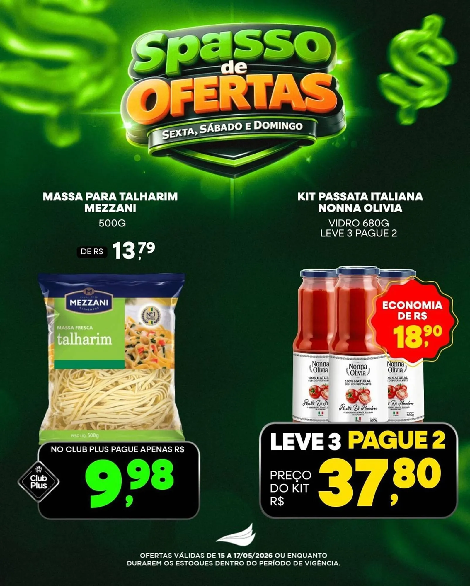Encarte de Folheto Spasso Sabores 15 de maio até 17 de maio 2026 - Pagina 7