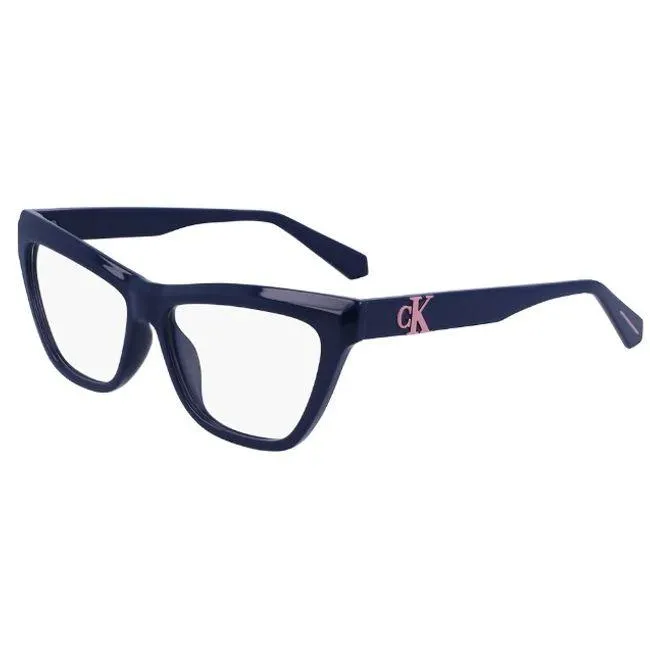 Armação de Óculos de Grau Calvin Klein Jeans, modelo CKJ23614, cor 050, tamanho 54