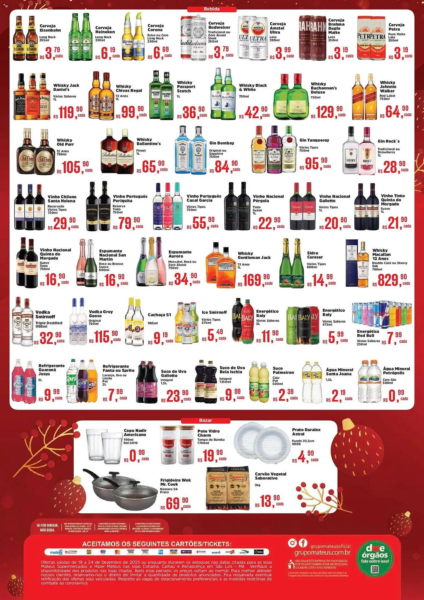 Encarte de Catálogo Supermercados Mateus 19 de dezembro até 24 de dezembro 2025 - Pagina 4