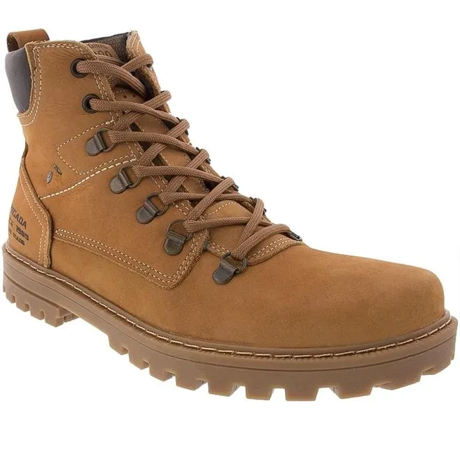 Bota Coturno Pegada Adventure Nobuck Caramelo