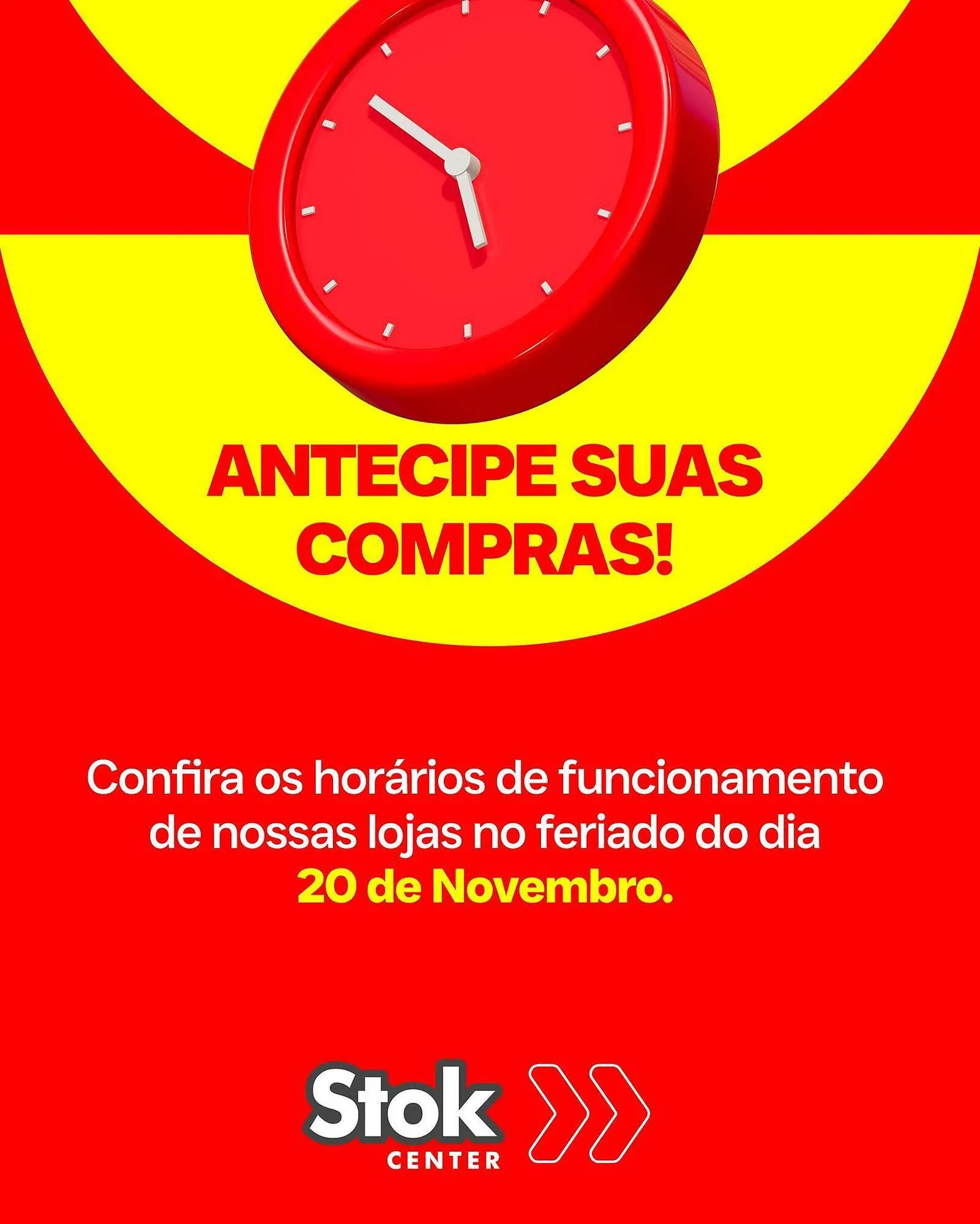 Encarte de Encarte Stok Center 19 de novembro até 20 de novembro 2025 - Pagina 1