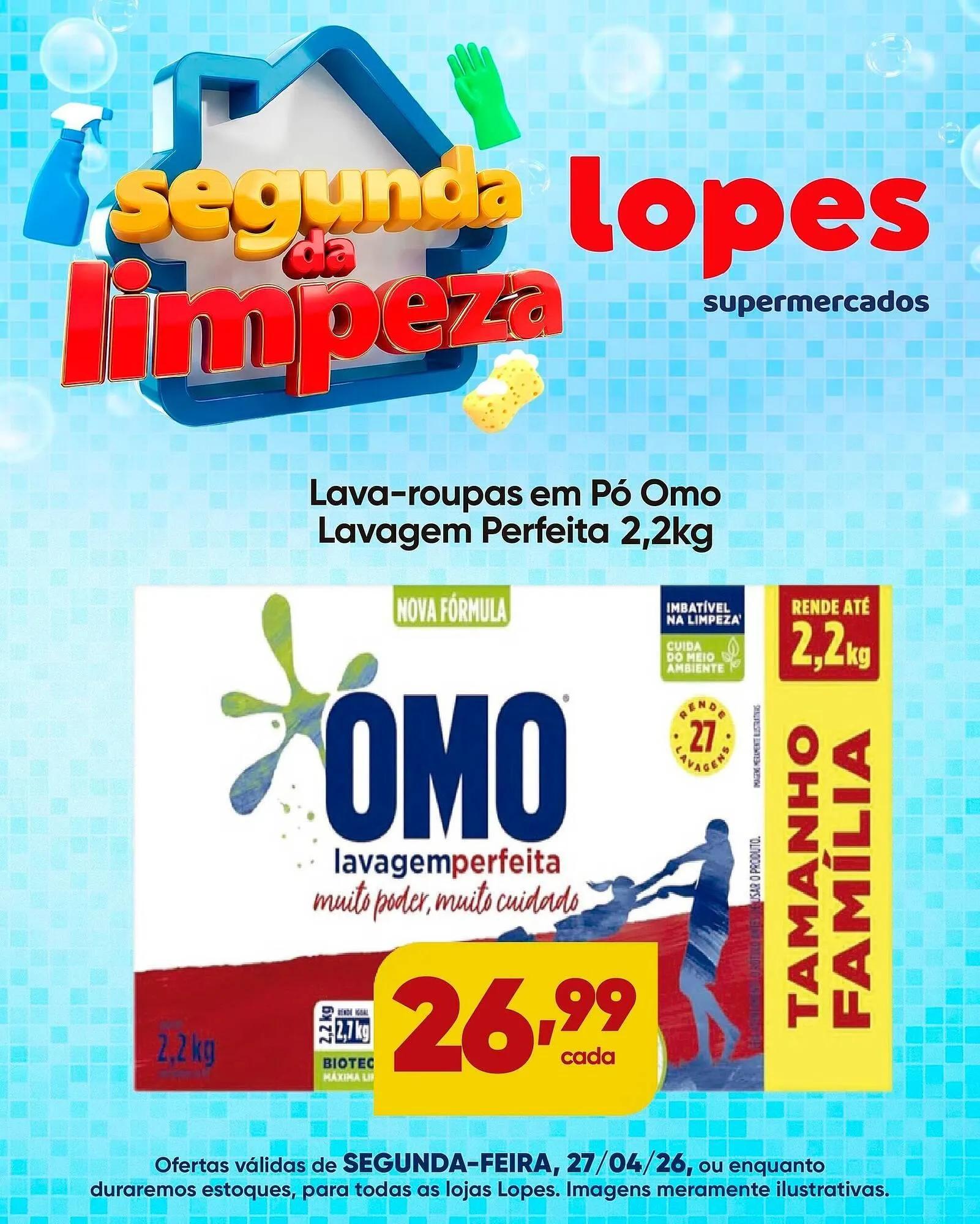 Encarte de Folheto Lopes Supermercados 27 de abril até 27 de abril 2026 - Pagina 2