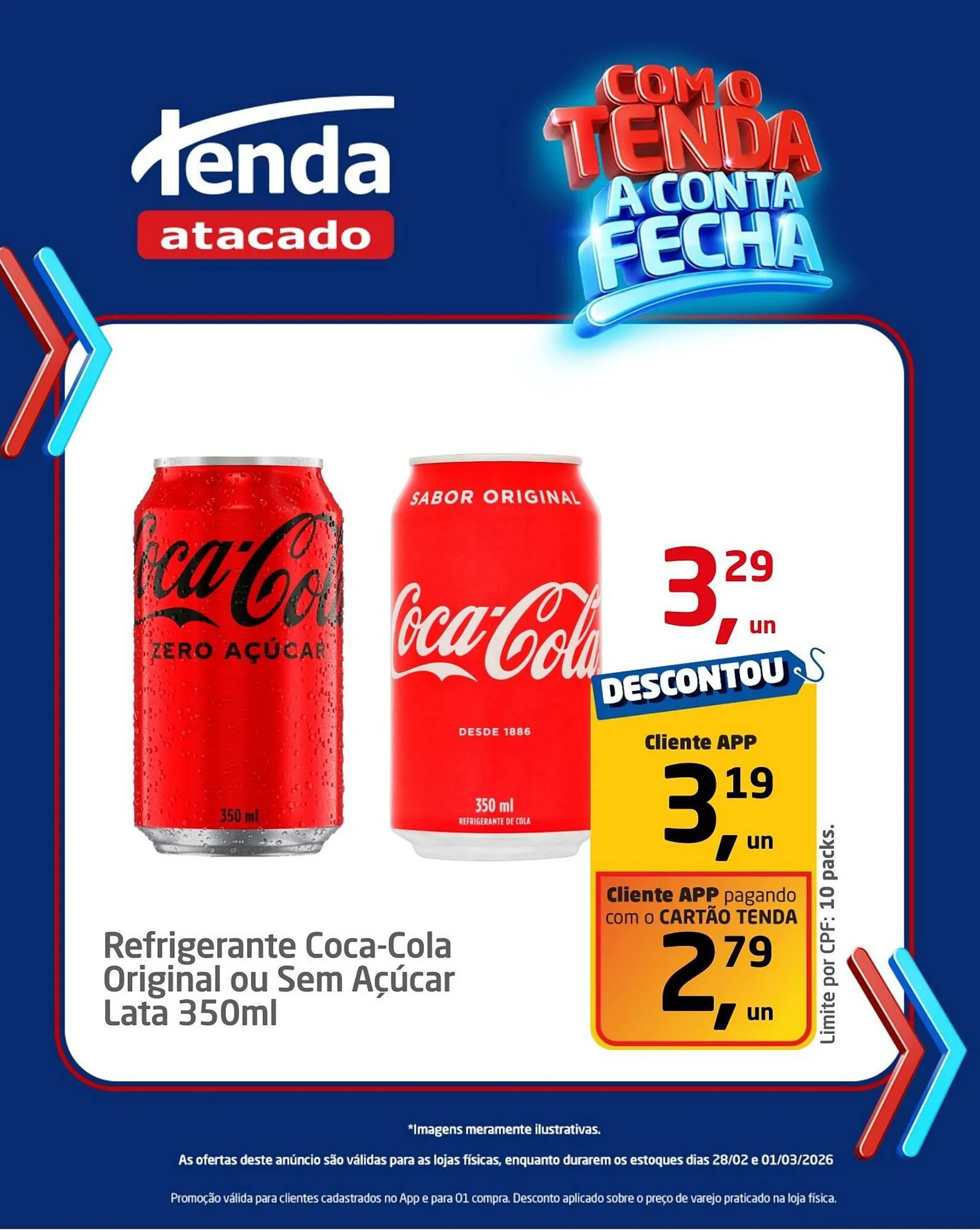 Encarte de Folheto Tenda Atacado 26 de fevereiro até 4 de março 2026 - Pagina 3