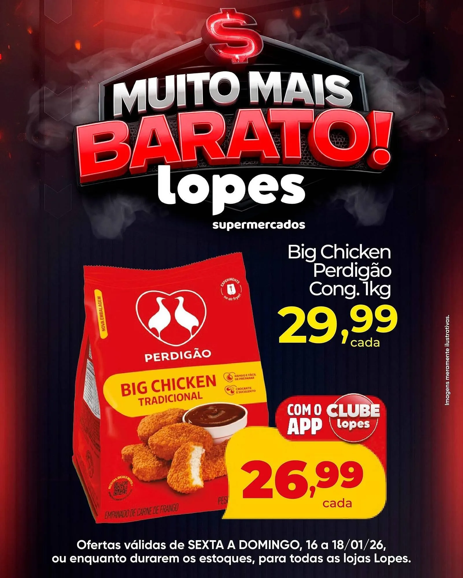 Encarte de Folheto Lopes Supermercados 17 de janeiro até 18 de janeiro 2026 - Pagina 3