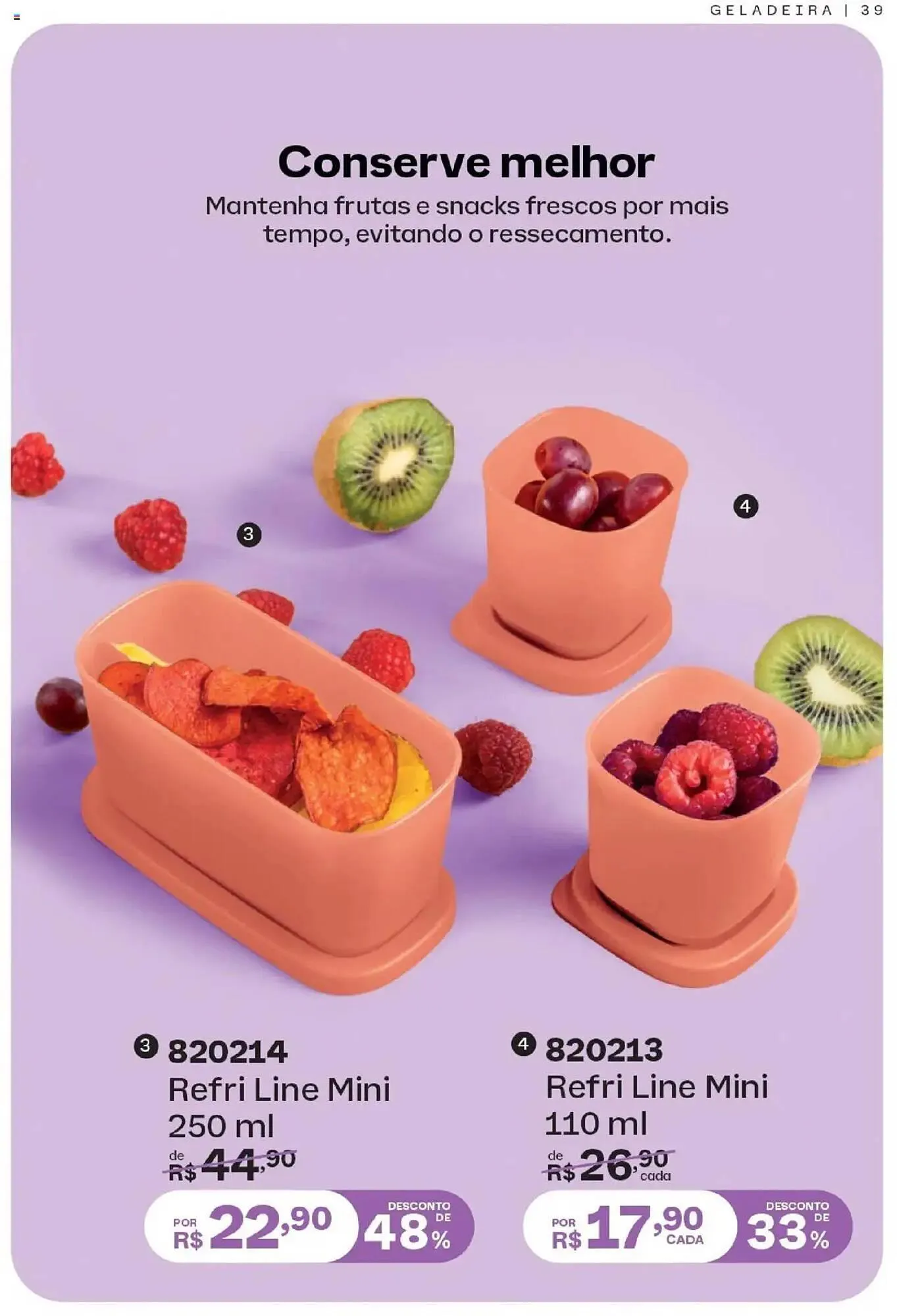 Encarte de Catálogo Tupperware 1 de agosto até 31 de agosto 2025 - Pagina 39