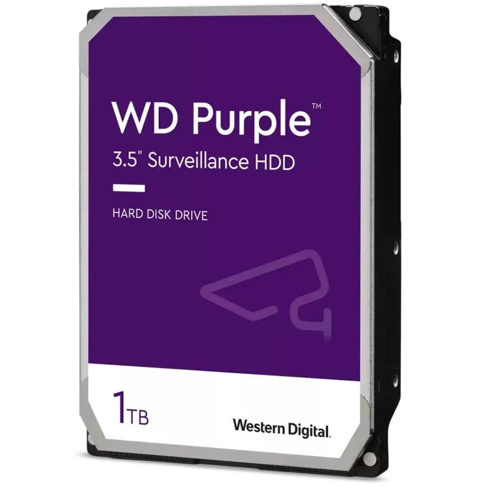 HD 1TB SATA3 WD Purple para vigilância, WD11PURZ, WESTERN DIGITAL