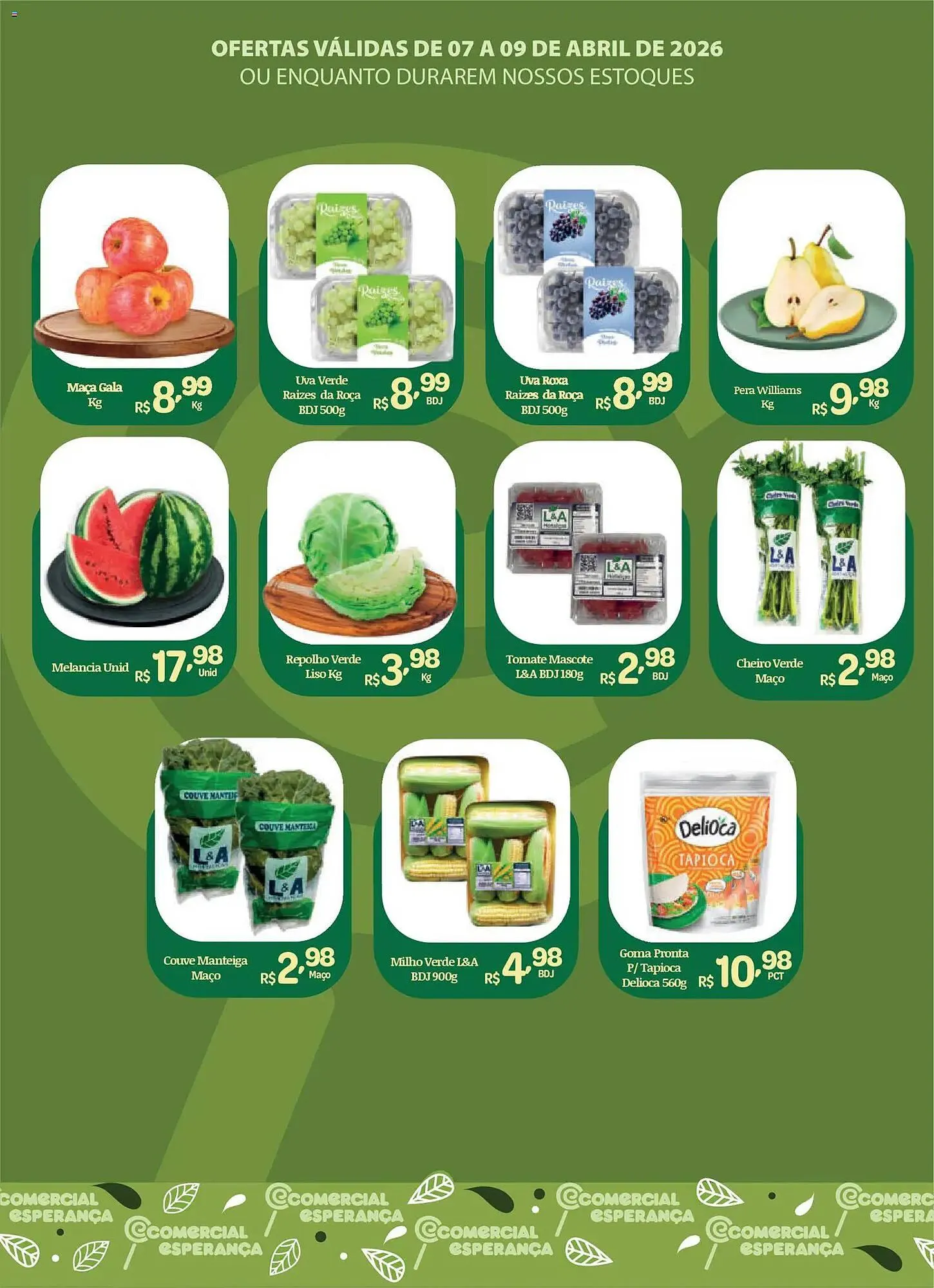 Encarte de Folheto Comercial Esperança 7 de abril até 10 de abril 2026 - Pagina 2