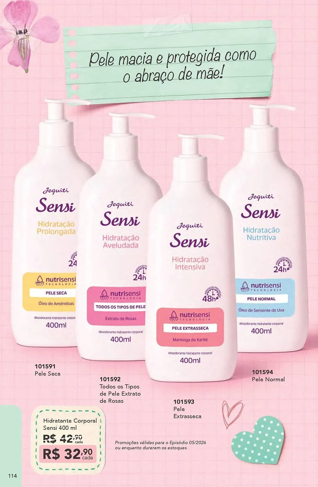 Encarte de Catálogo Jequiti 1 de maio até 31 de maio 2026 - Pagina 114