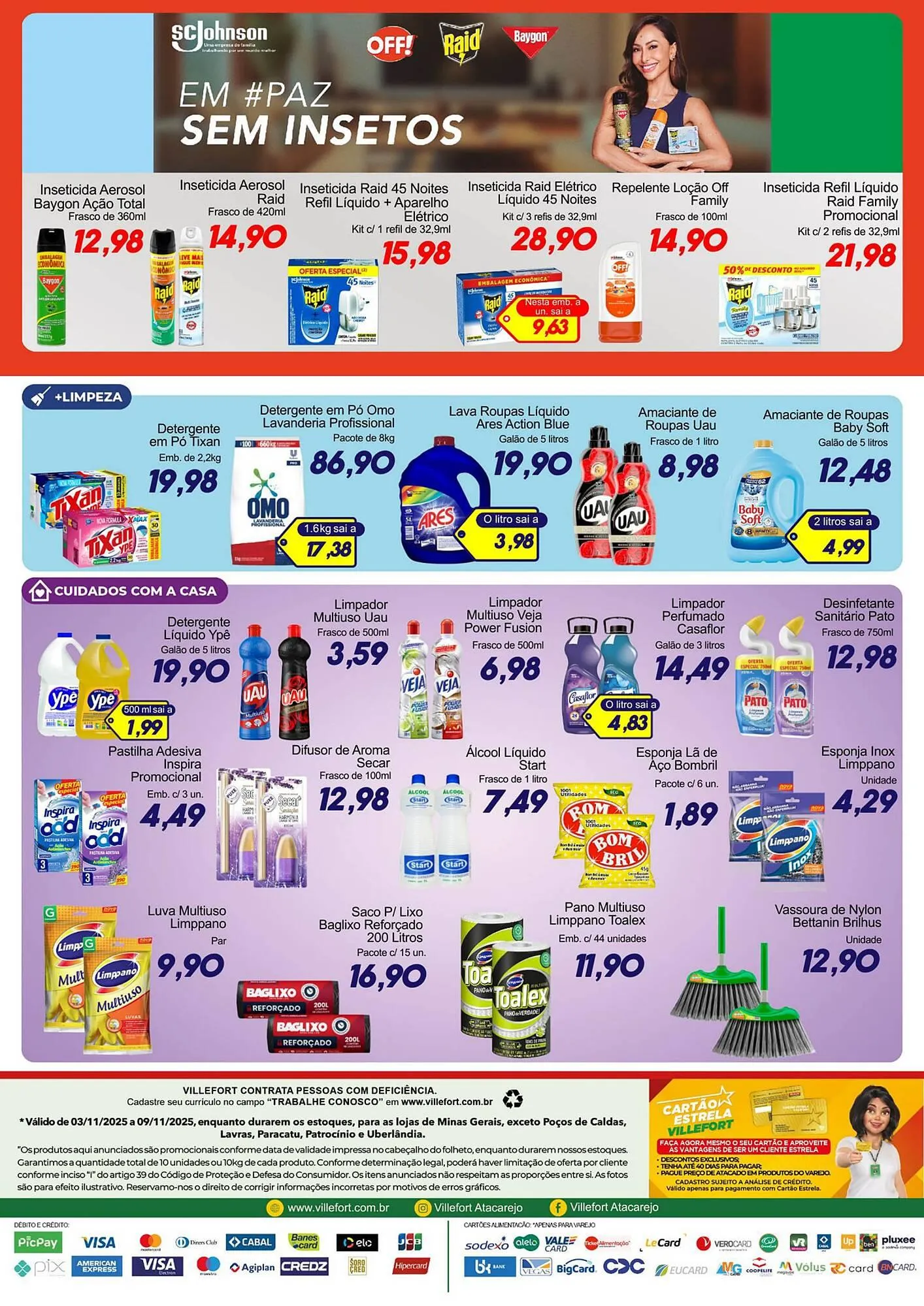 Encarte de Catálogo Villefort Atacadista 3 de novembro até 9 de novembro 2025 - Pagina 2
