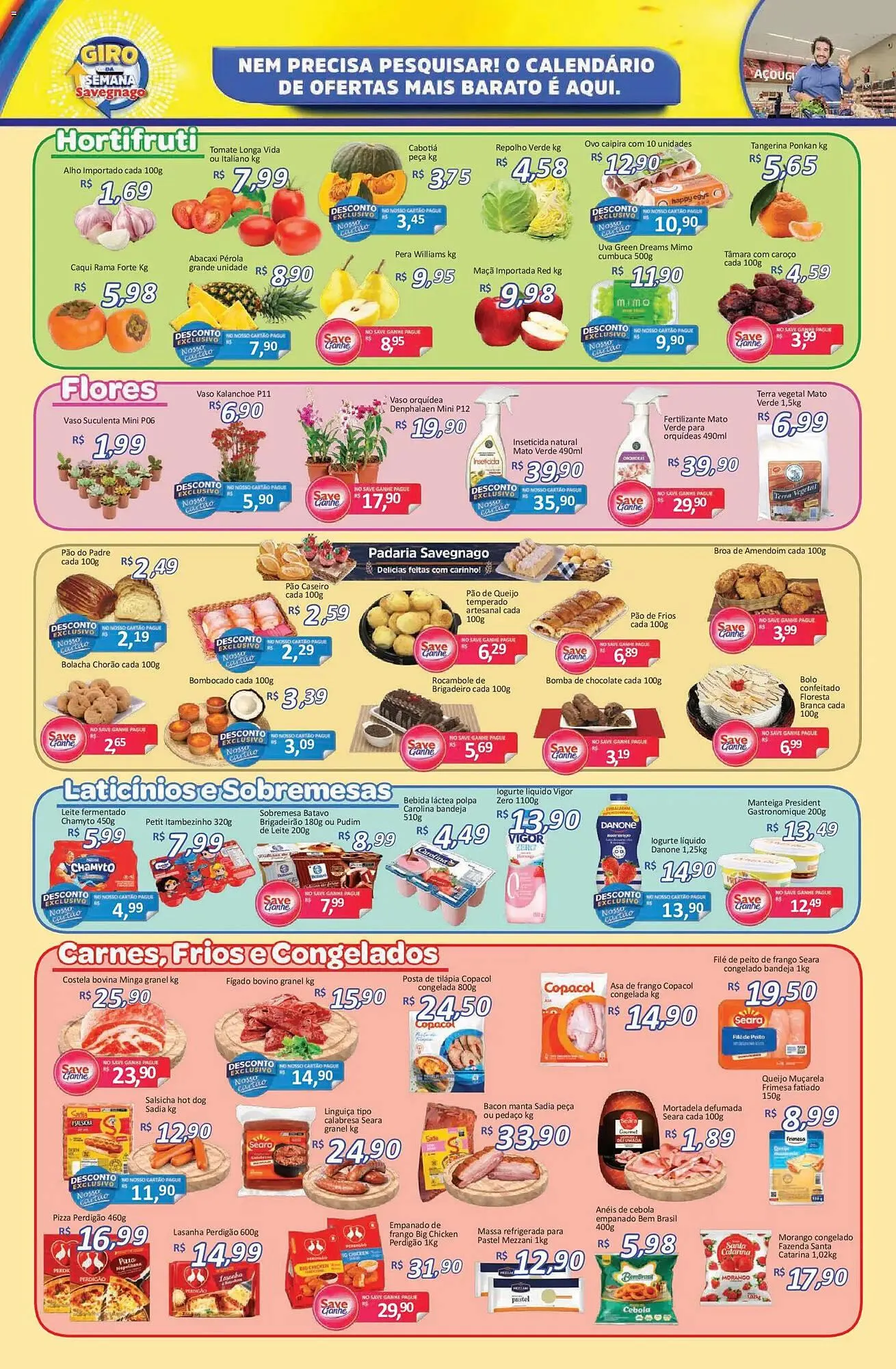Encarte de Catálogo Supermercados Savegnago 16 de abril até 20 de abril 2026 - Pagina 2