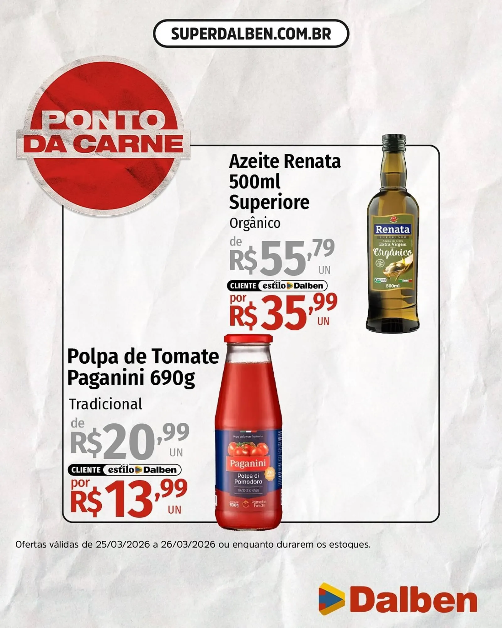 Encarte de Catálogo Supermercado Dalben 25 de março até 26 de março 2026 - Pagina 5