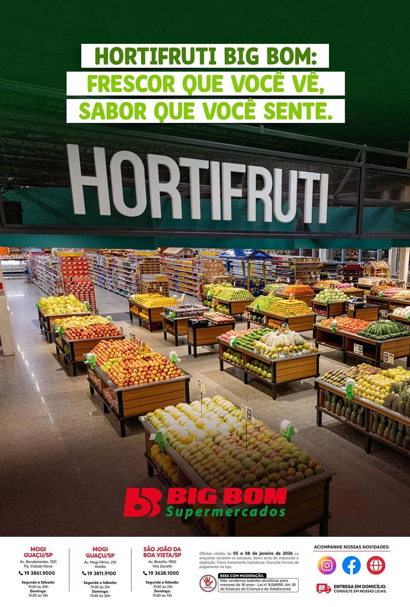 Encarte de Catálogo Big Bom Supermercados 5 de janeiro até 8 de janeiro 2026 - Pagina 2