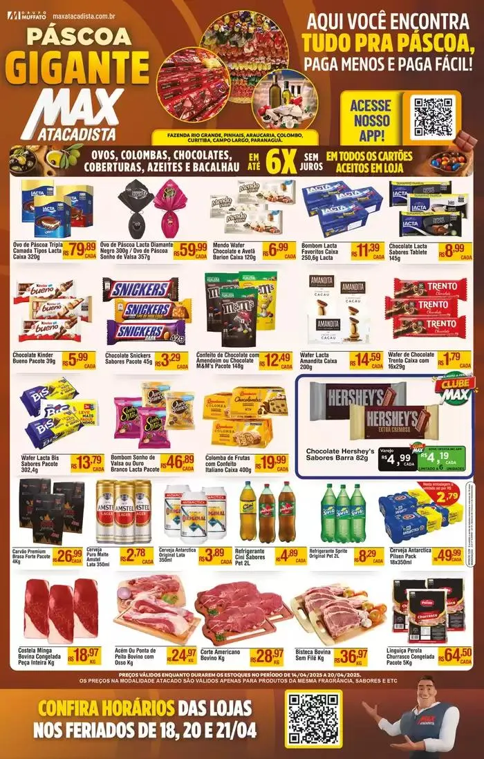 Encarte de Melhores ofertas para compradores econômicos 14 de abril até 20 de abril 2025 - Pagina 1