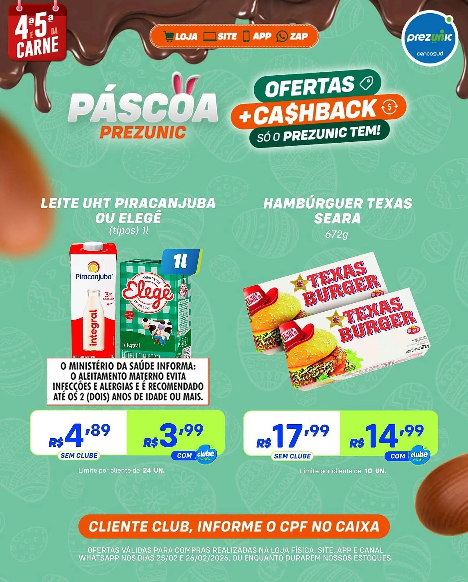 Encarte de Encarte Prezunic 25 de fevereiro até 26 de fevereiro 2026 - Pagina 5