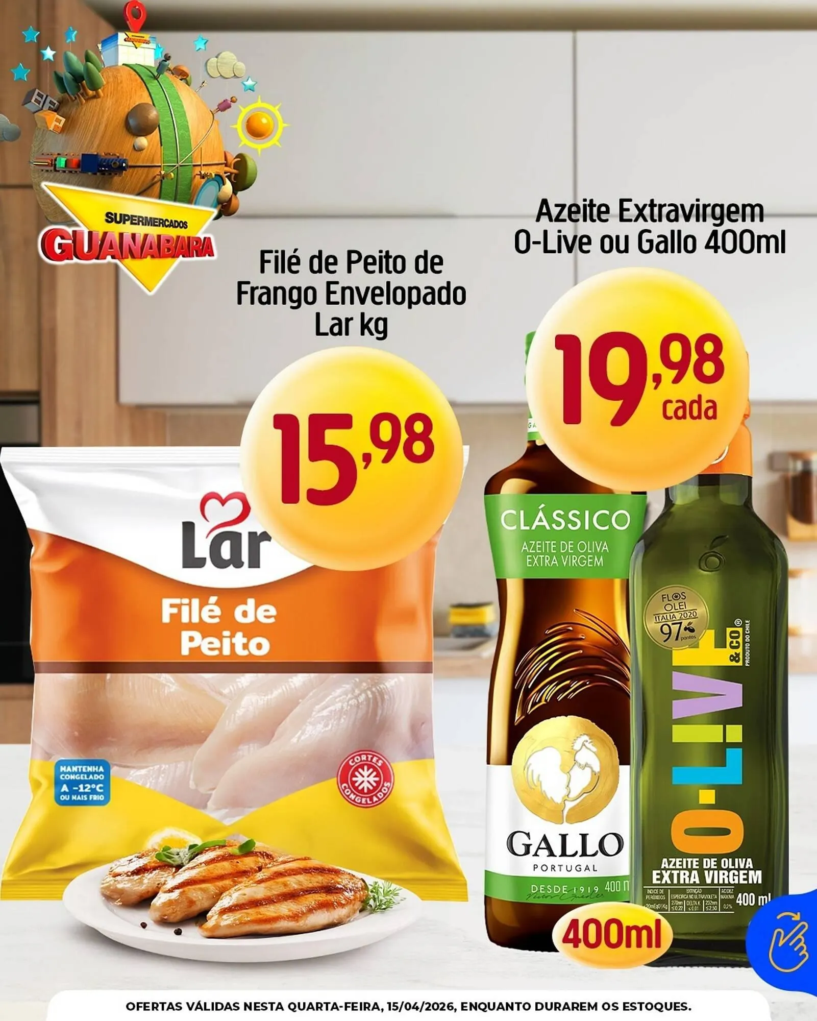Encarte de Encarte Supermercados Guanabara 15 de abril até 15 de abril 2026 - Pagina 3