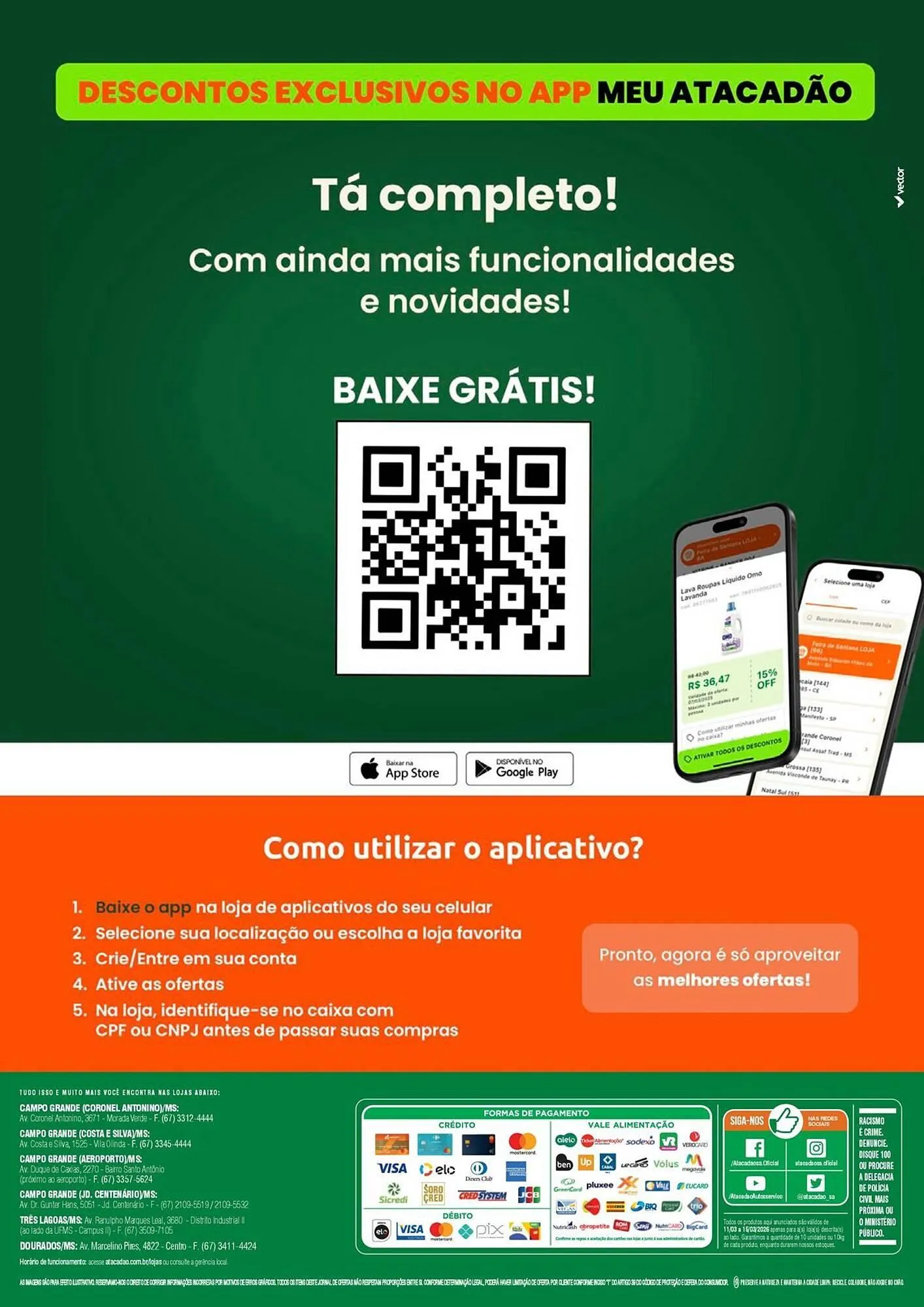 Encarte de Folheto Atacadão 11 de março até 15 de março 2026 - Pagina 2