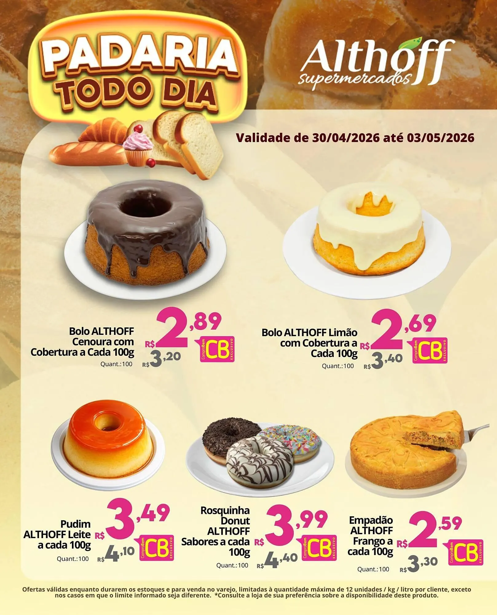Encarte de Encarte Althoff Supermercados 30 de abril até 3 de maio 2026 - Pagina 1