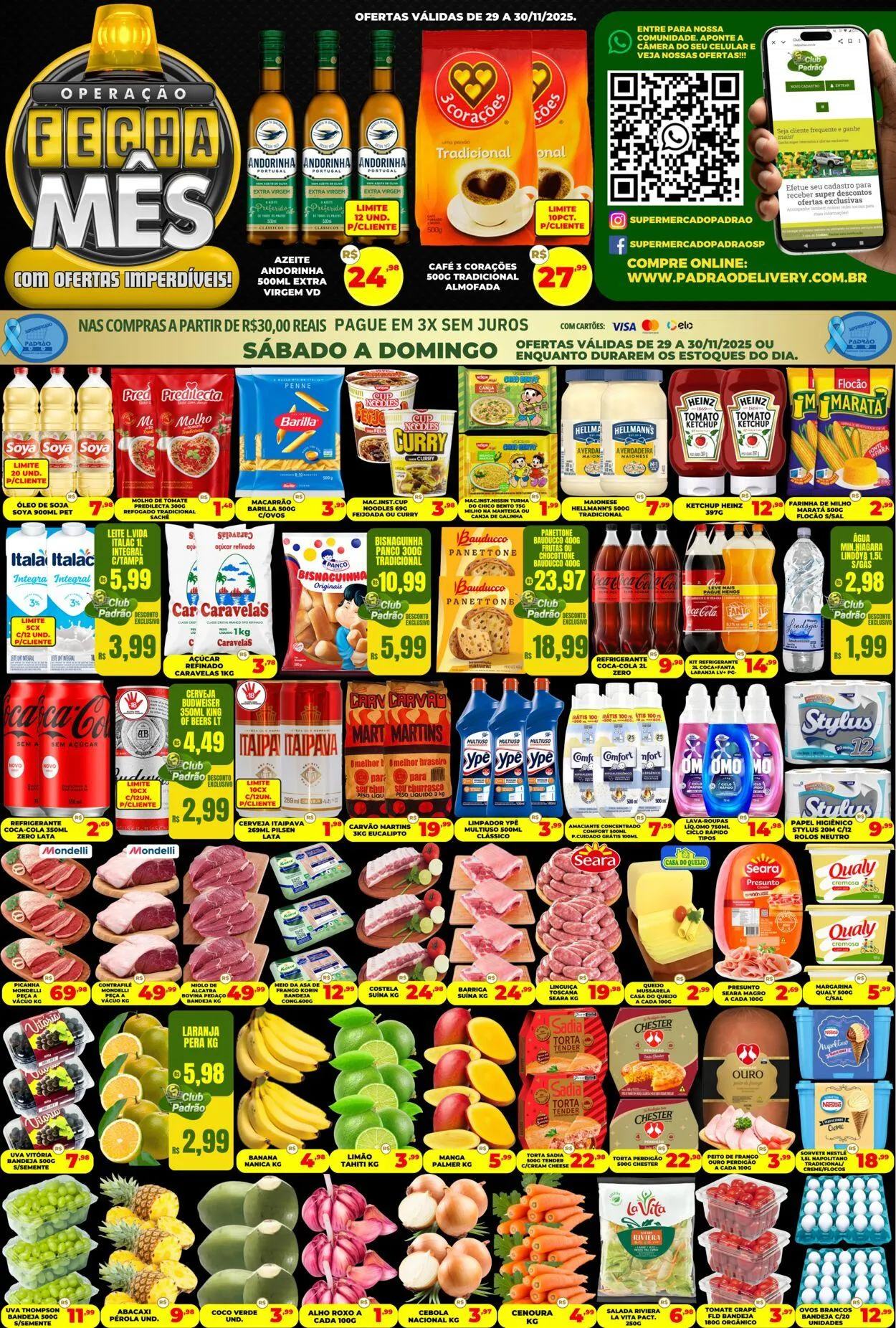 Encarte de Supermercado Padrão 1 de dezembro até 15 de dezembro 2025 - Pagina 1