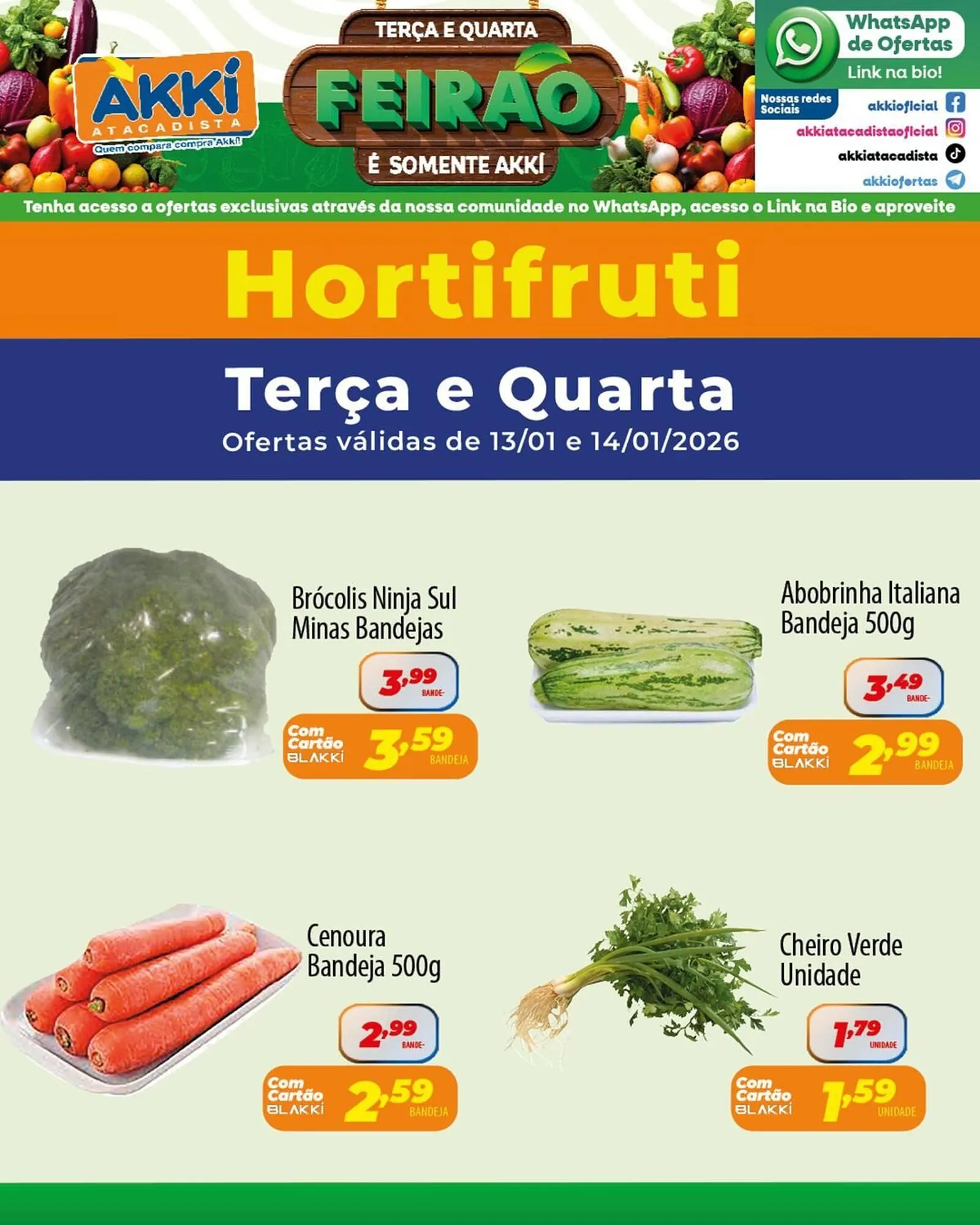 Encarte de Folheto Akki Atacadista 13 de janeiro até 14 de janeiro 2026 - Pagina 3