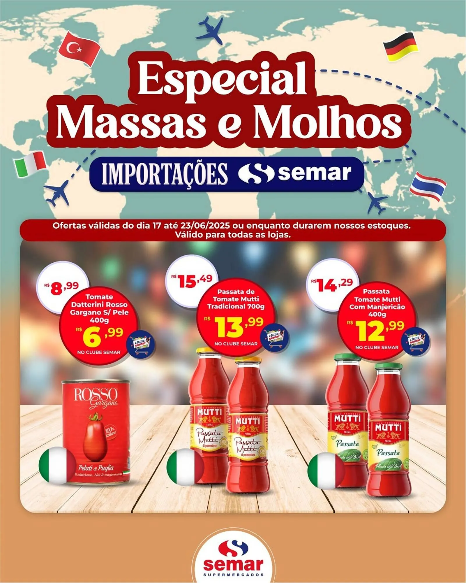 Encarte de Catálogo Semar Supermercado 17 de junho até 23 de junho 2025 - Pagina 2