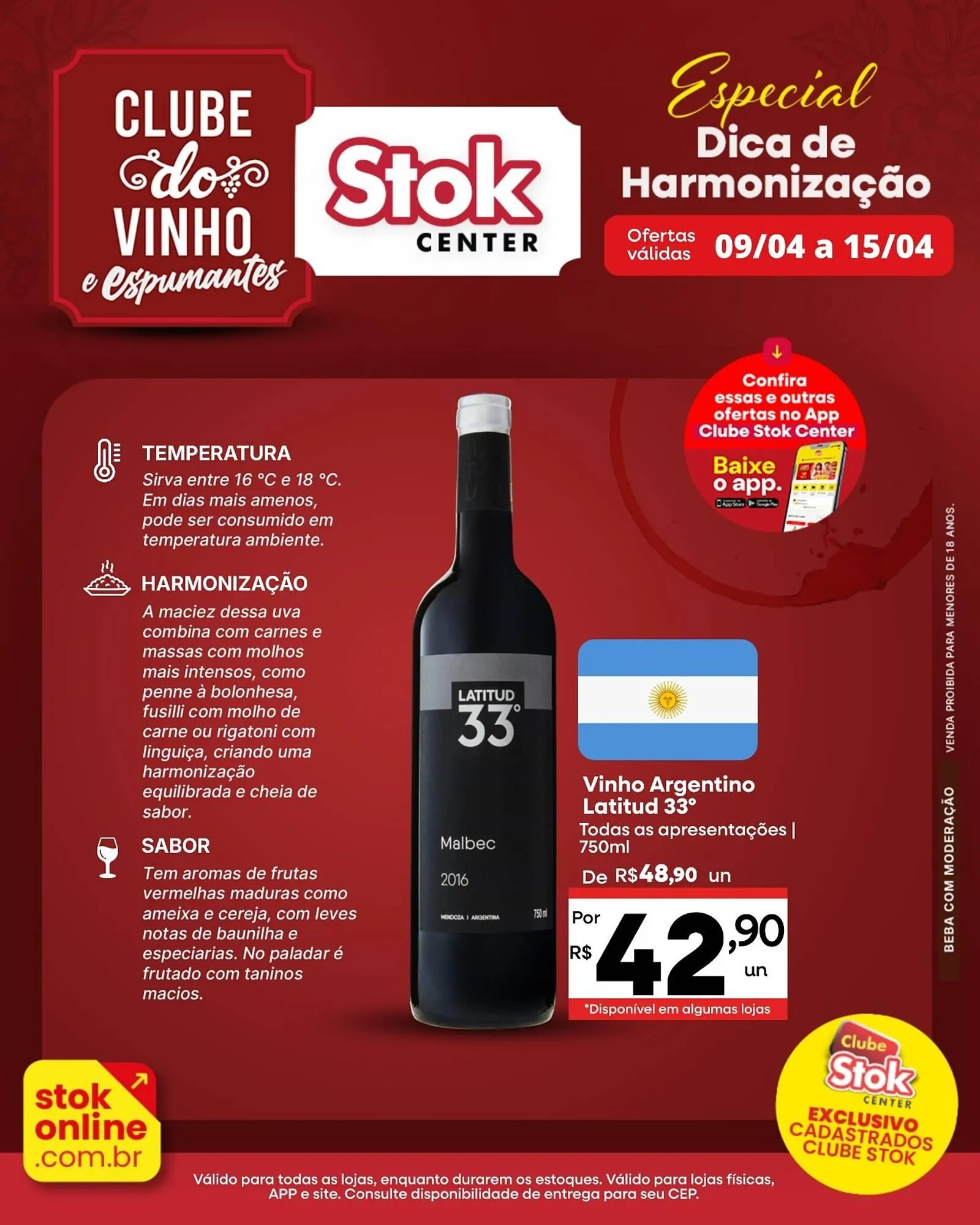 Encarte de Encarte Stok Center 9 de abril até 15 de abril 2026 - Pagina 1