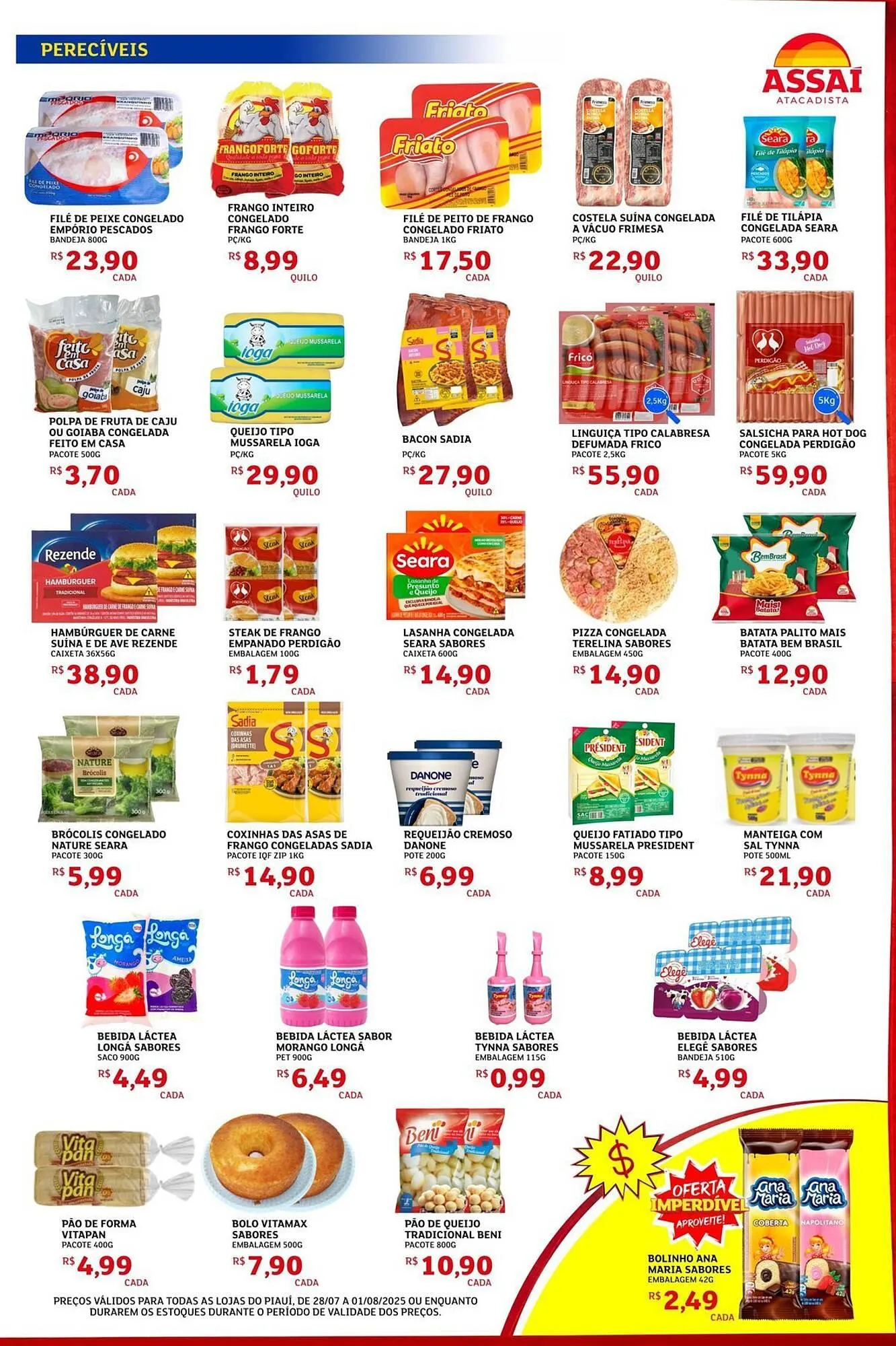 Encarte de Catálogo Assaí Atacadista 28 de julho até 1 de agosto 2025 - Pagina 3