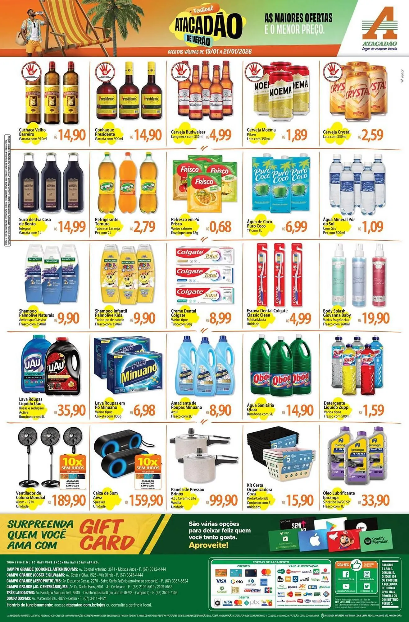 Encarte de Folheto Atacadão 19 de janeiro até 21 de janeiro 2026 - Pagina 2
