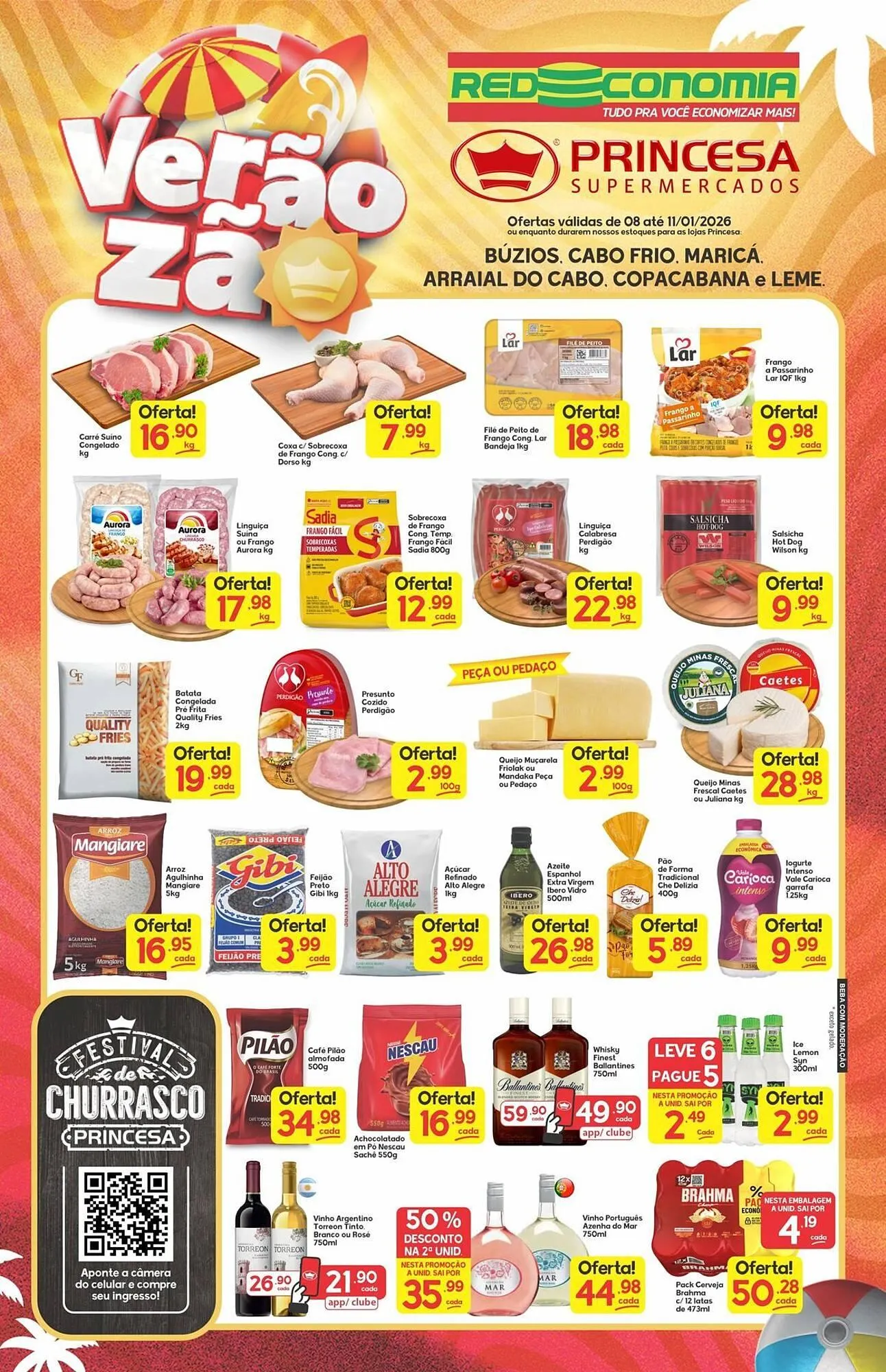 Encarte de Encarte Supermercados Princesa 8 de janeiro até 11 de janeiro 2026 - Pagina 1