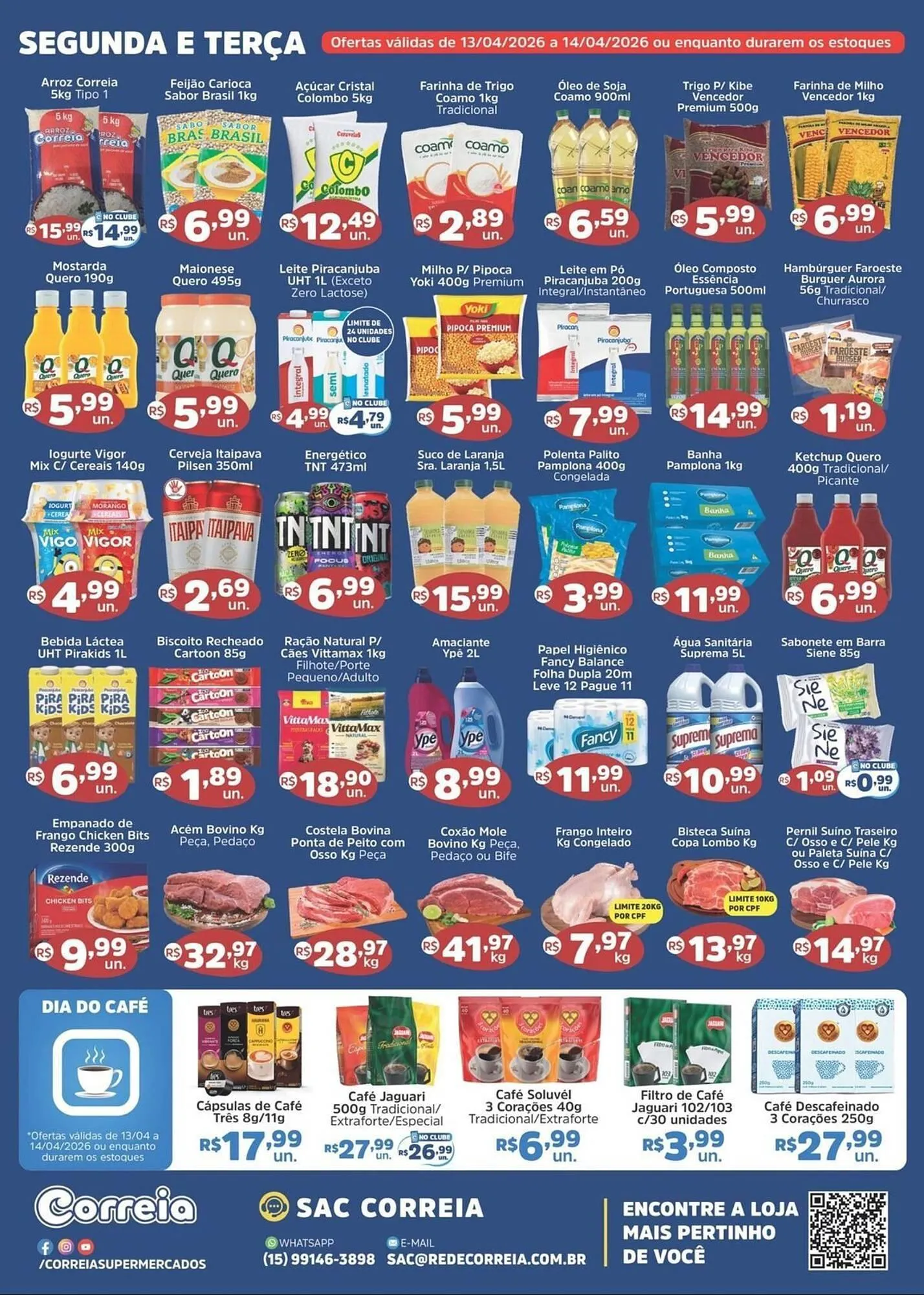 Encarte de Catálogo Supermercados Correia 10 de abril até 12 de abril 2026 - Pagina 2