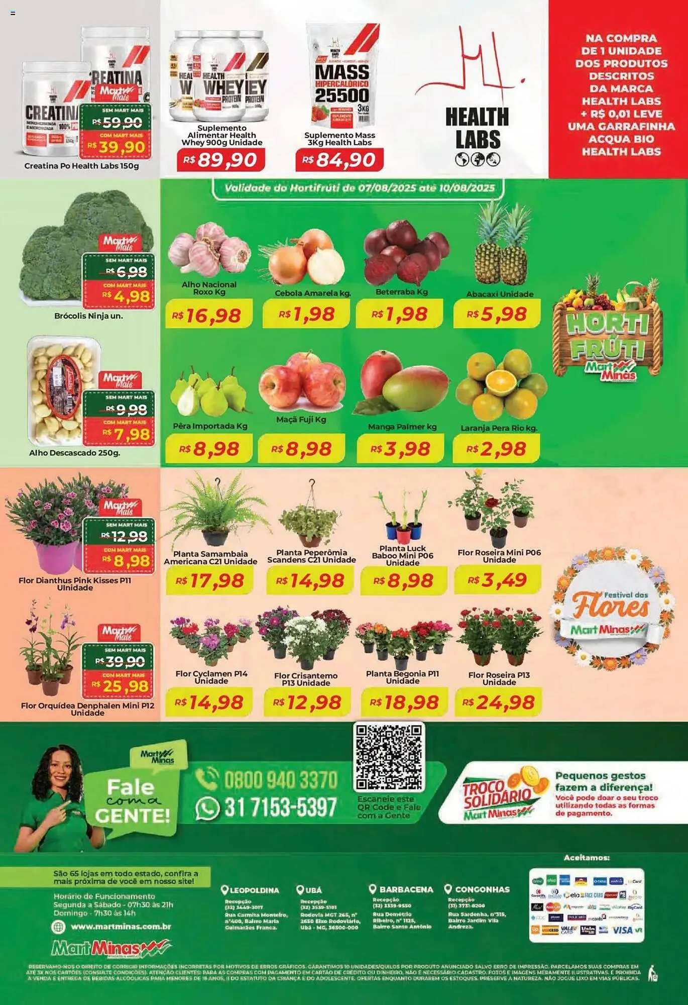 Encarte de Catálogo Mart Minas 7 de agosto até 13 de agosto 2025 - Pagina 8