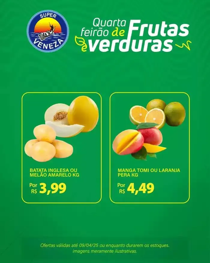 Encarte de Ofertas e promoções atuais 9 de abril até 25 de abril 2025 - Pagina 4