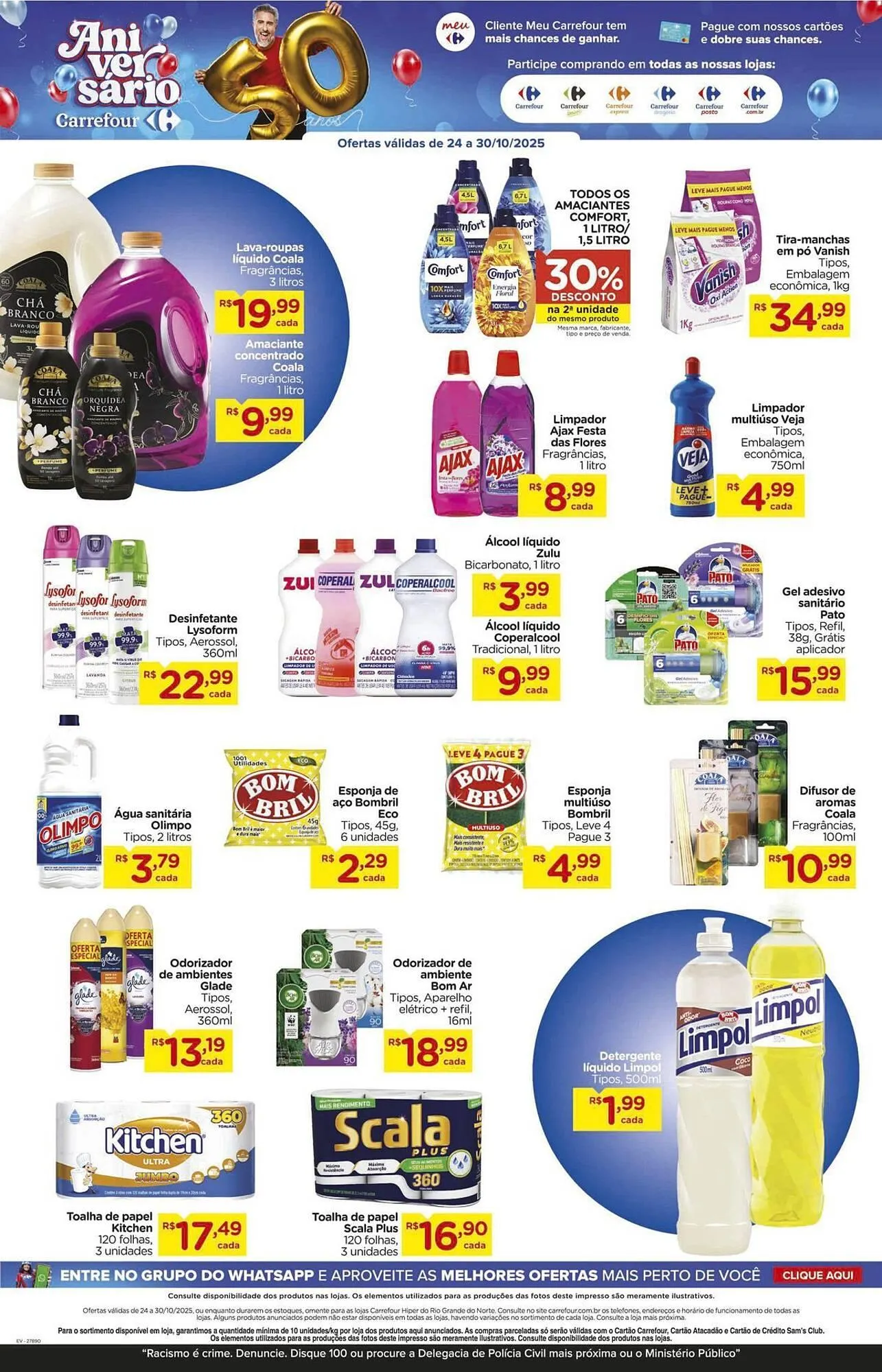 Encarte de Folheto Carrefour 24 de outubro até 30 de outubro 2025 - Pagina 14