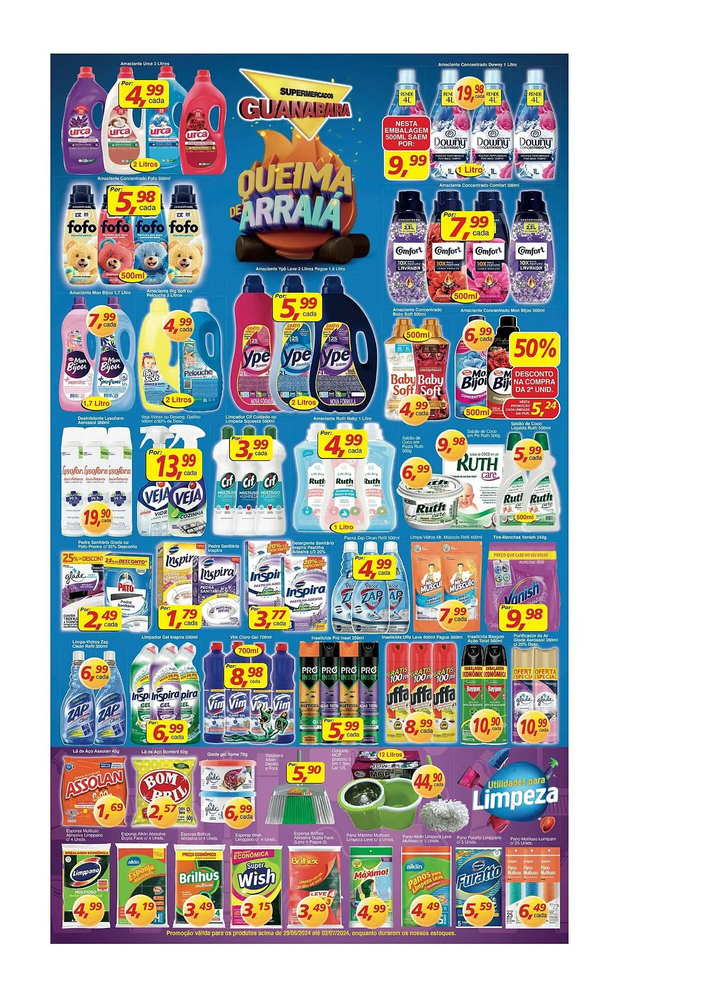 Encarte de Catálogo Supermercados Guanabara 29 de junho até 2 de julho 2024 - Pagina 8