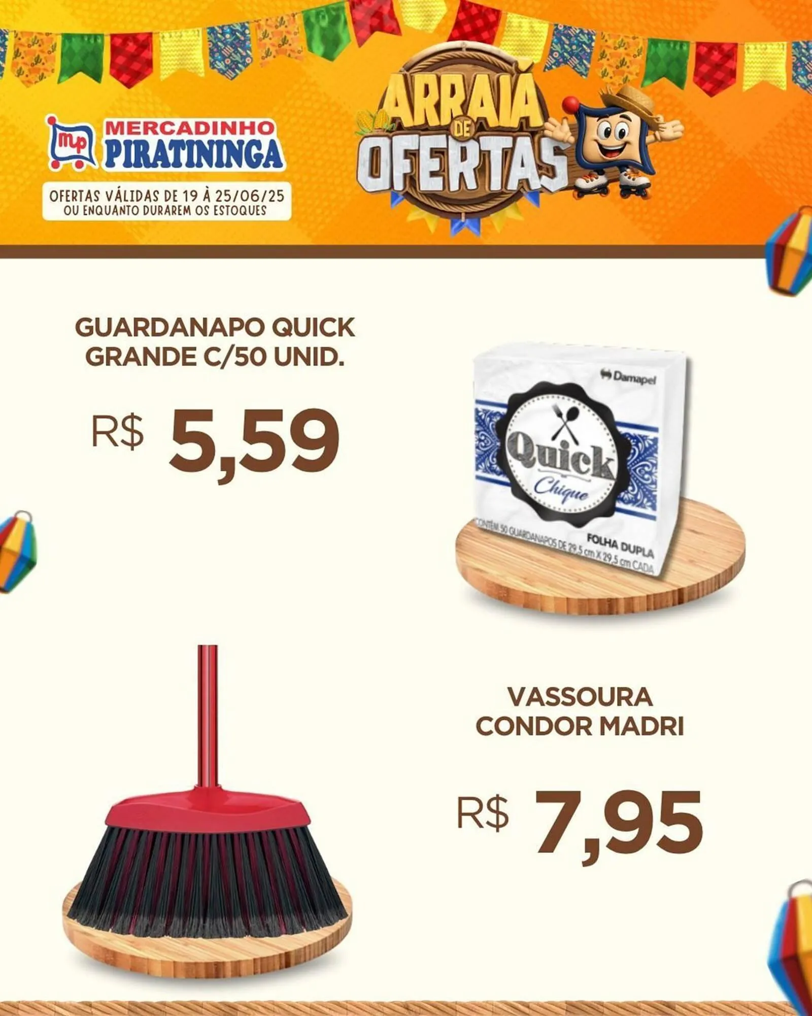 Encarte de Catálogo Mercadinho Piratininga 19 de junho até 25 de junho 2025 - Pagina 3