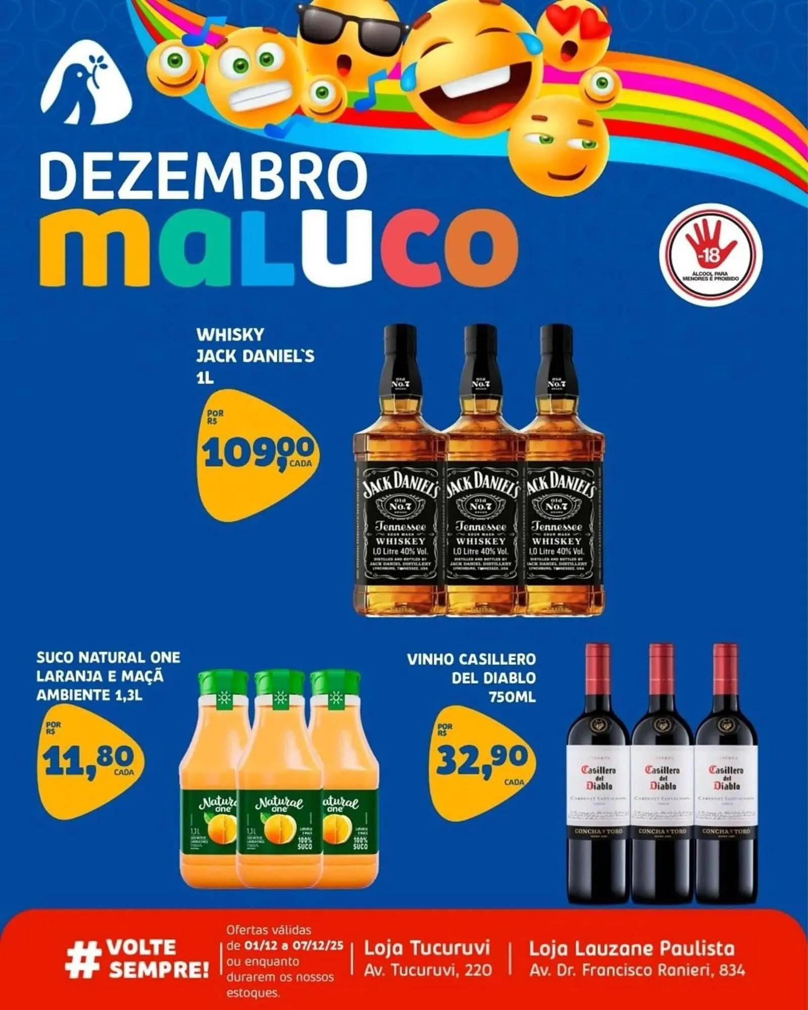 Encarte de Catálogo Trimais Supermercado 1 de dezembro até 7 de dezembro 2025 - Pagina 1