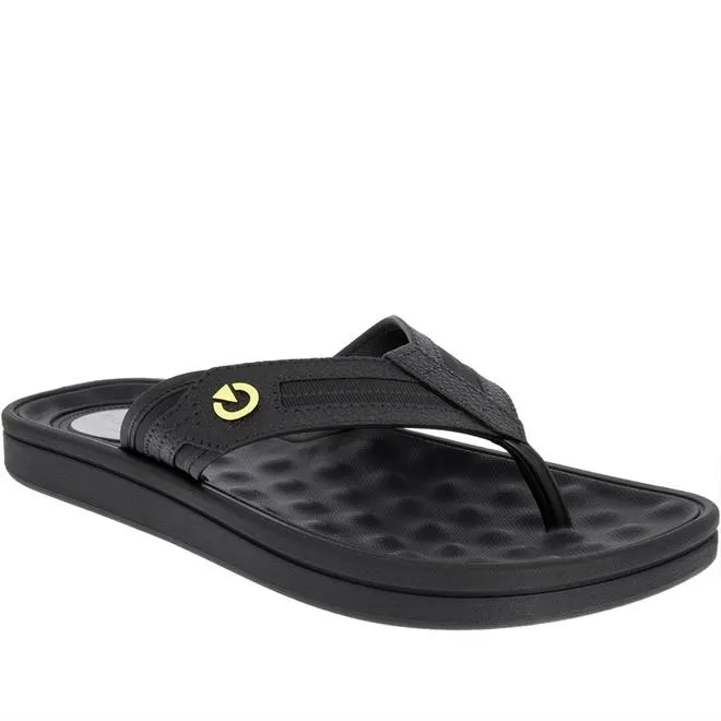 Chinelo Cartago Alabama Texturizado Preto