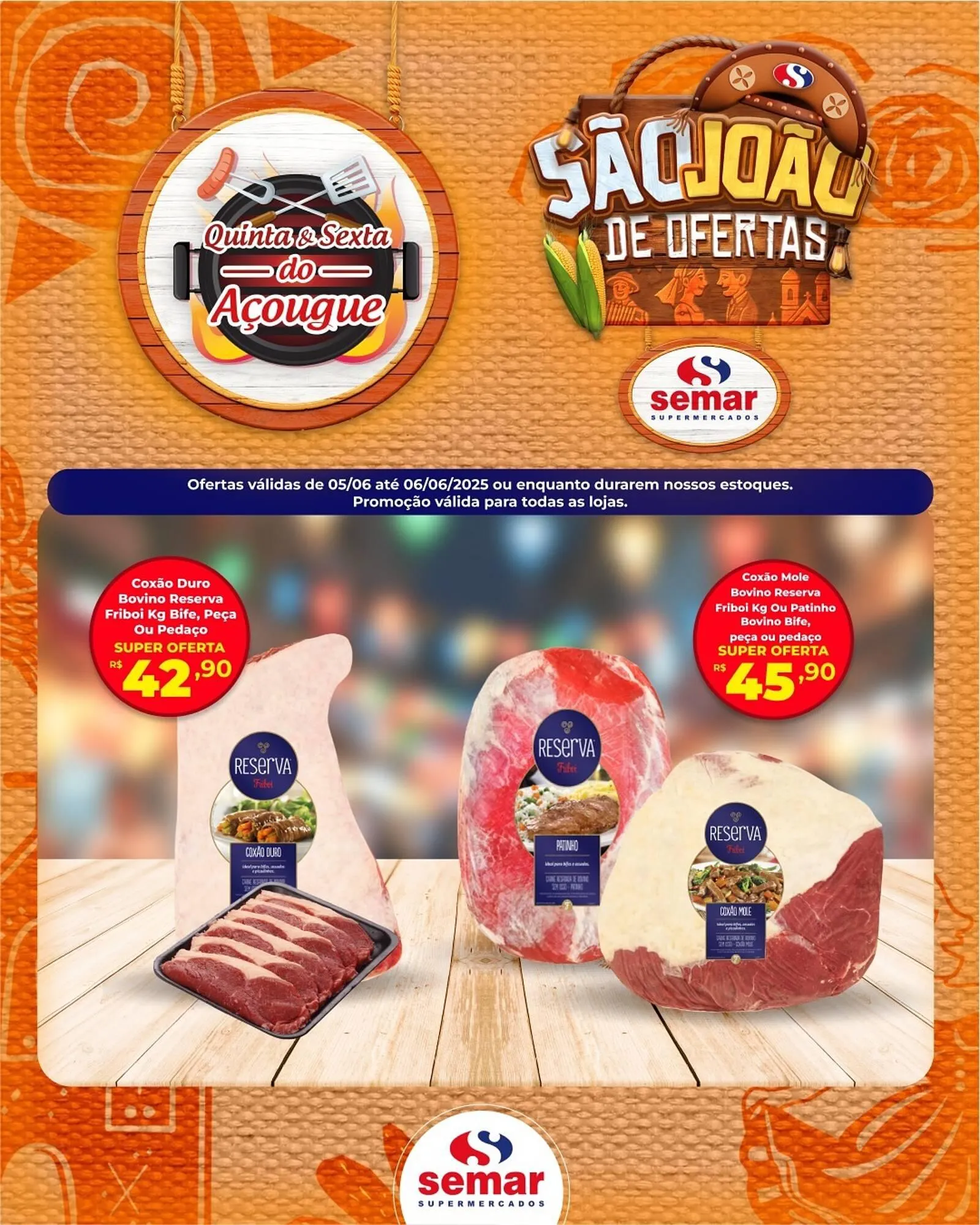 Encarte de Catálogo Semar Supermercado 5 de junho até 6 de junho 2025 - Pagina 3
