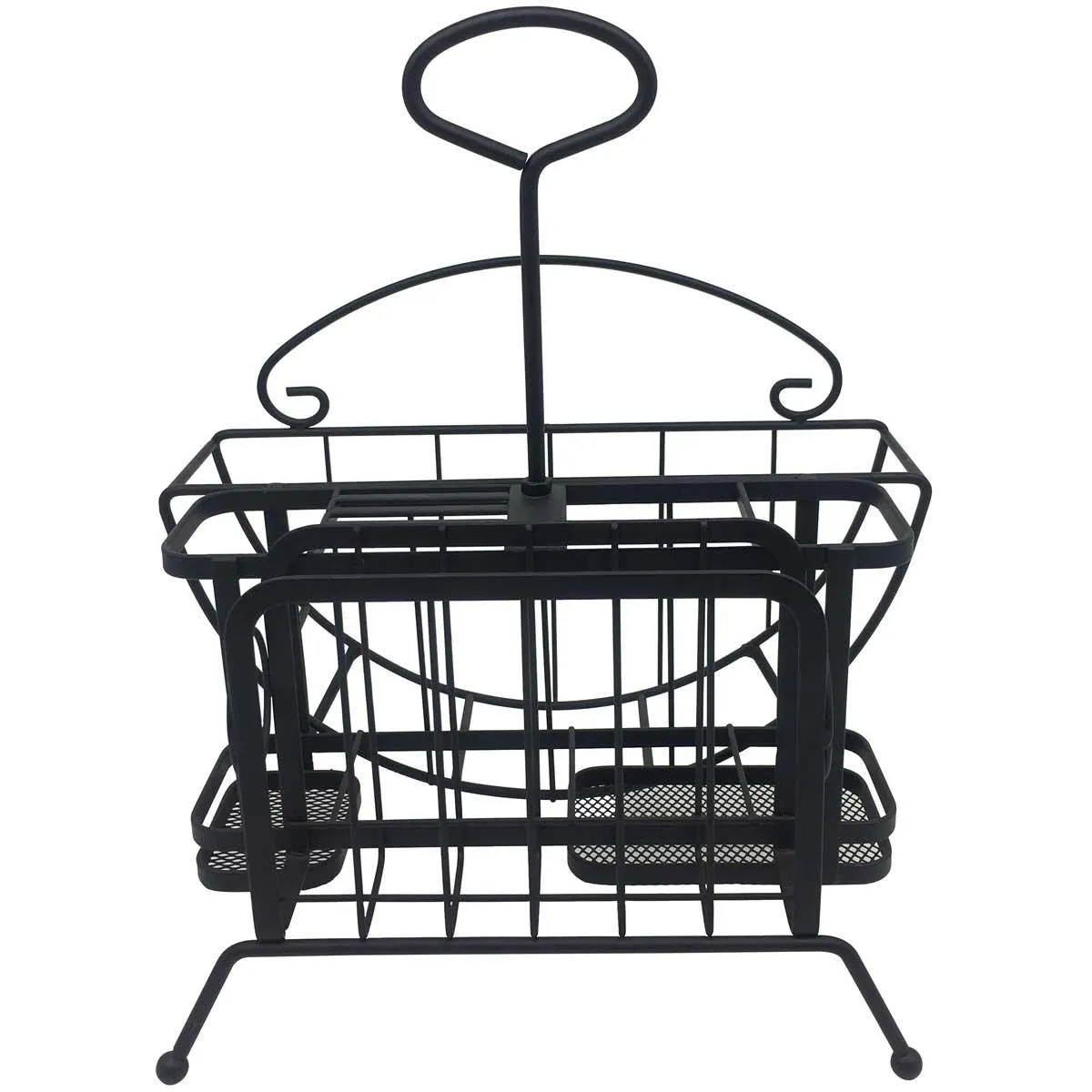 Suporte Para Pratos E Talheres Full Fit L'Hermitage Buffet Preto 25622