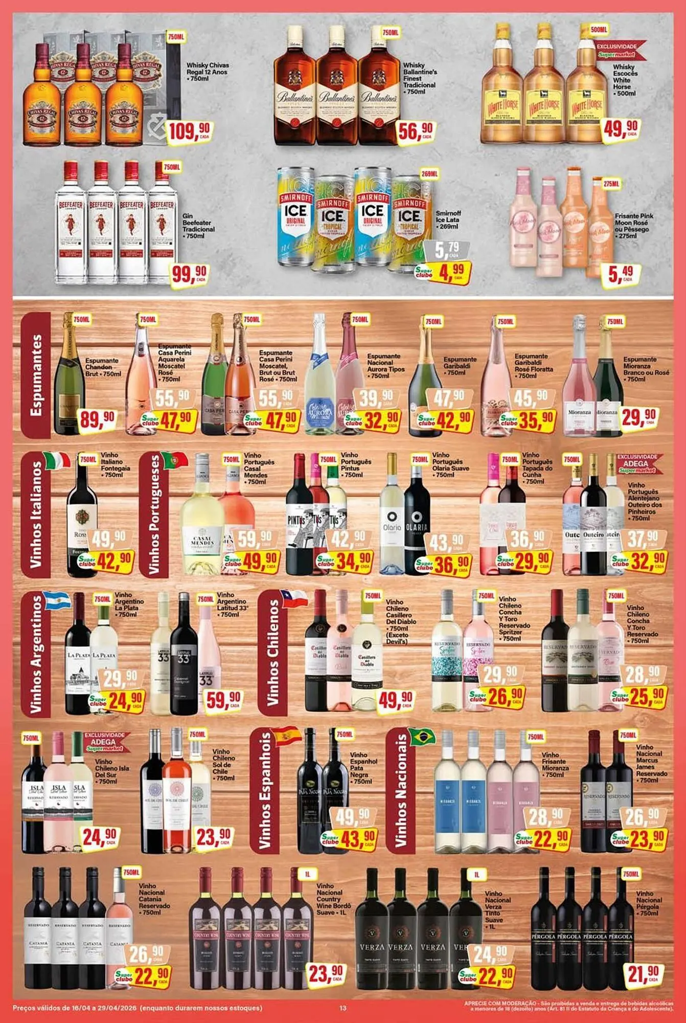 Encarte de Encarte Rede Supermarket 27 de abril até 29 de abril 2026 - Pagina 13