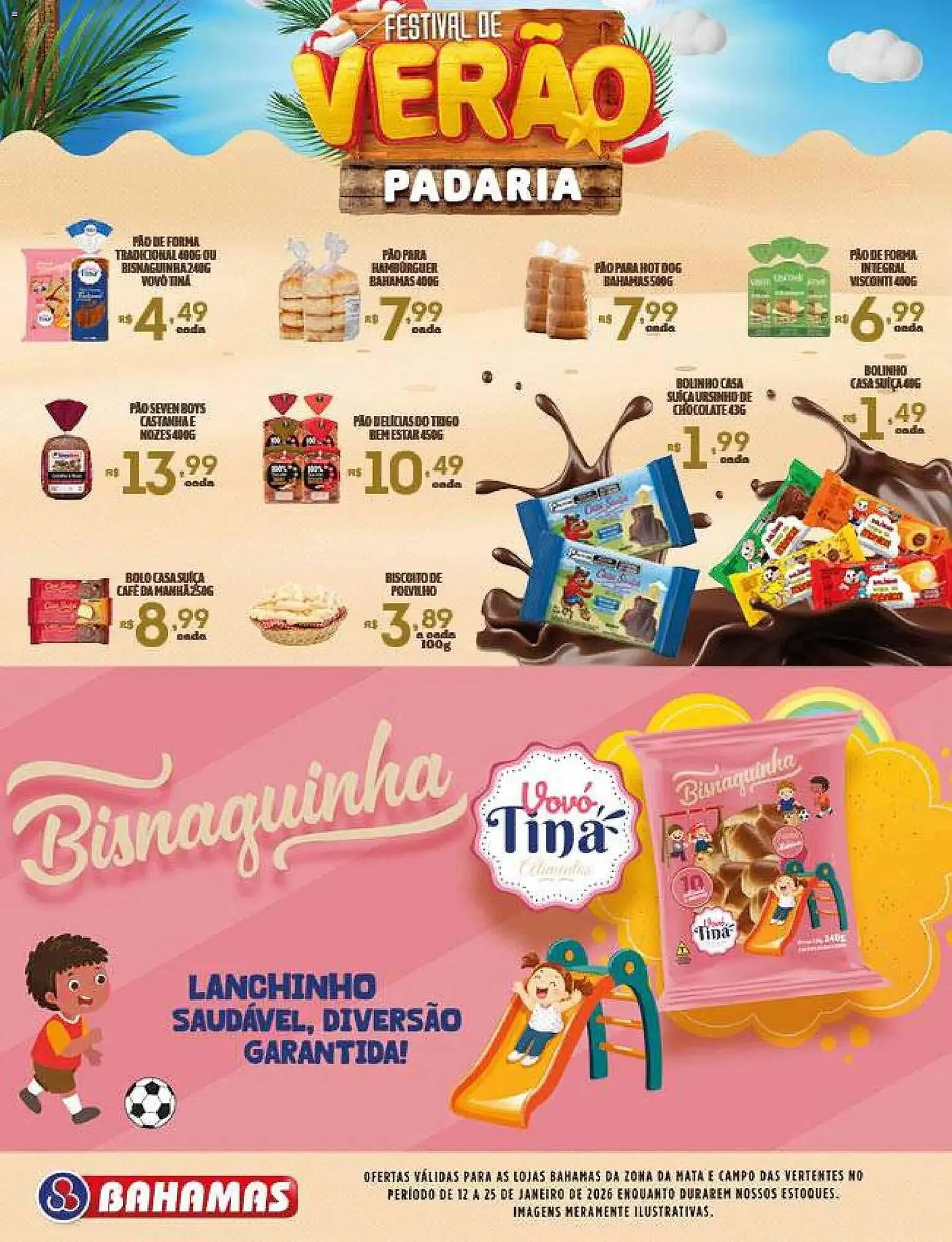 Encarte de Catálogo Bahamas Supermercados 12 de janeiro até 23 de janeiro 2026 - Pagina 6