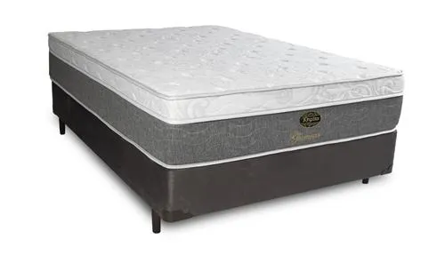 Cama Box + Colchão Glamour King