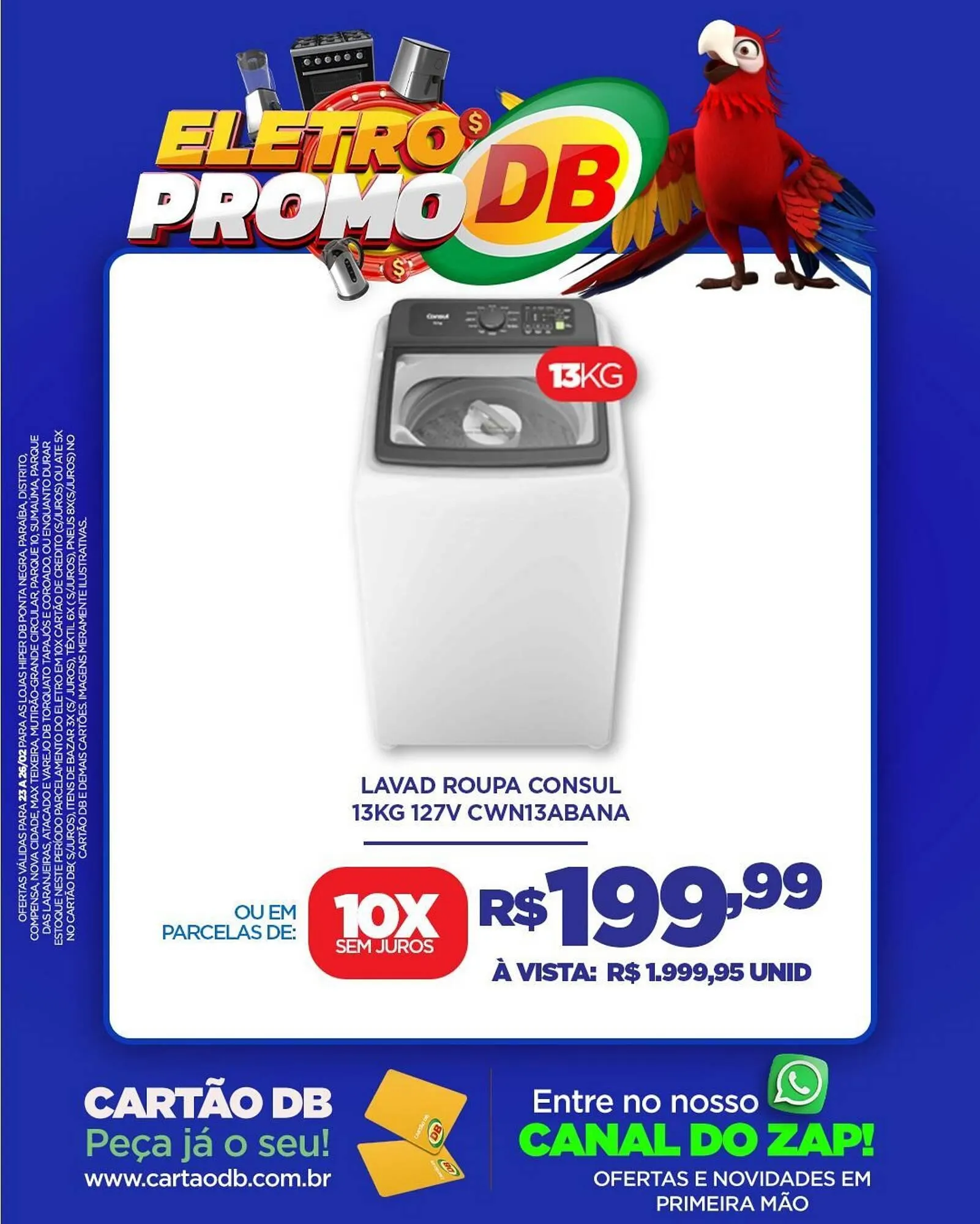 Encarte de Catálogo DB Supermercados 23 de fevereiro até 25 de fevereiro 2026 - Pagina 1