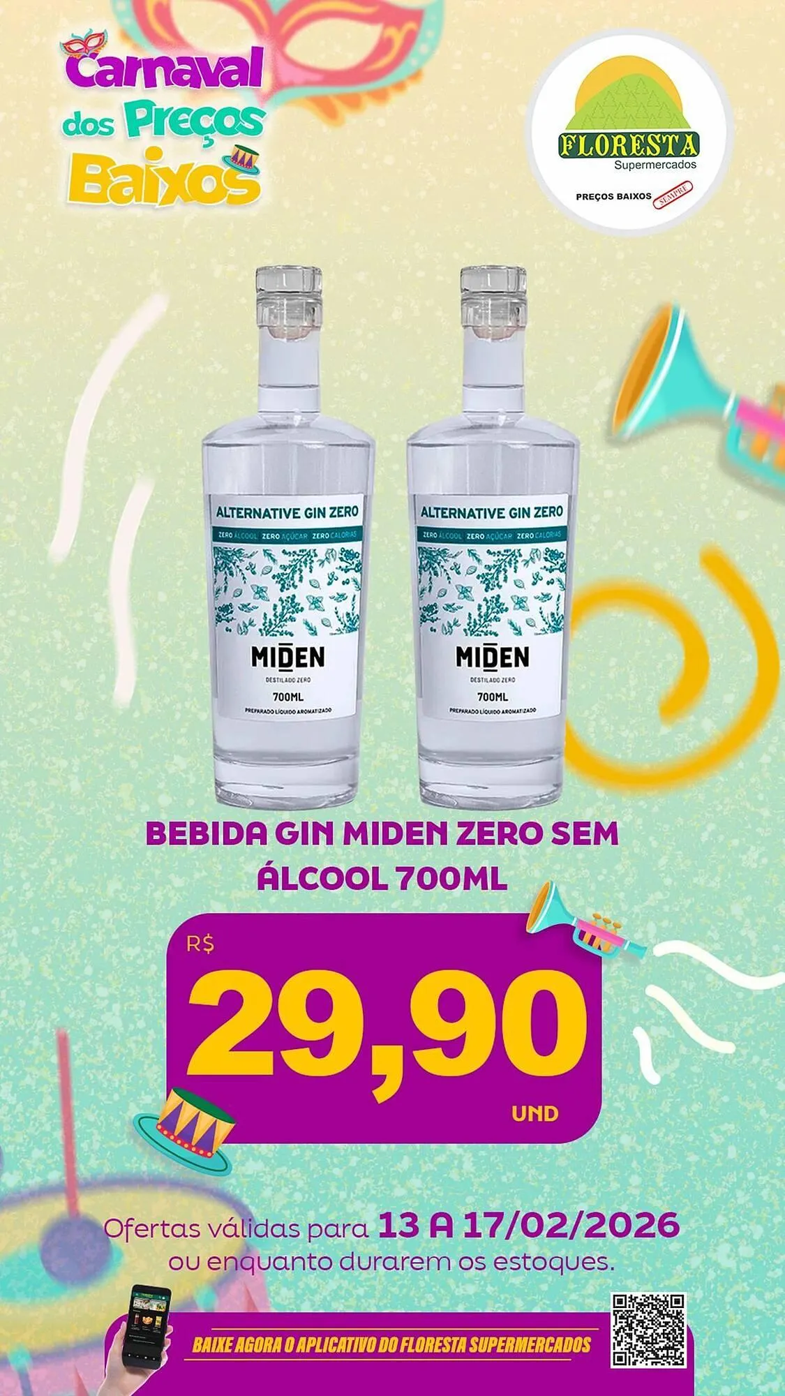 Encarte de Catálogo Floresta Supermercados 13 de fevereiro até 17 de fevereiro 2026 - Pagina 32