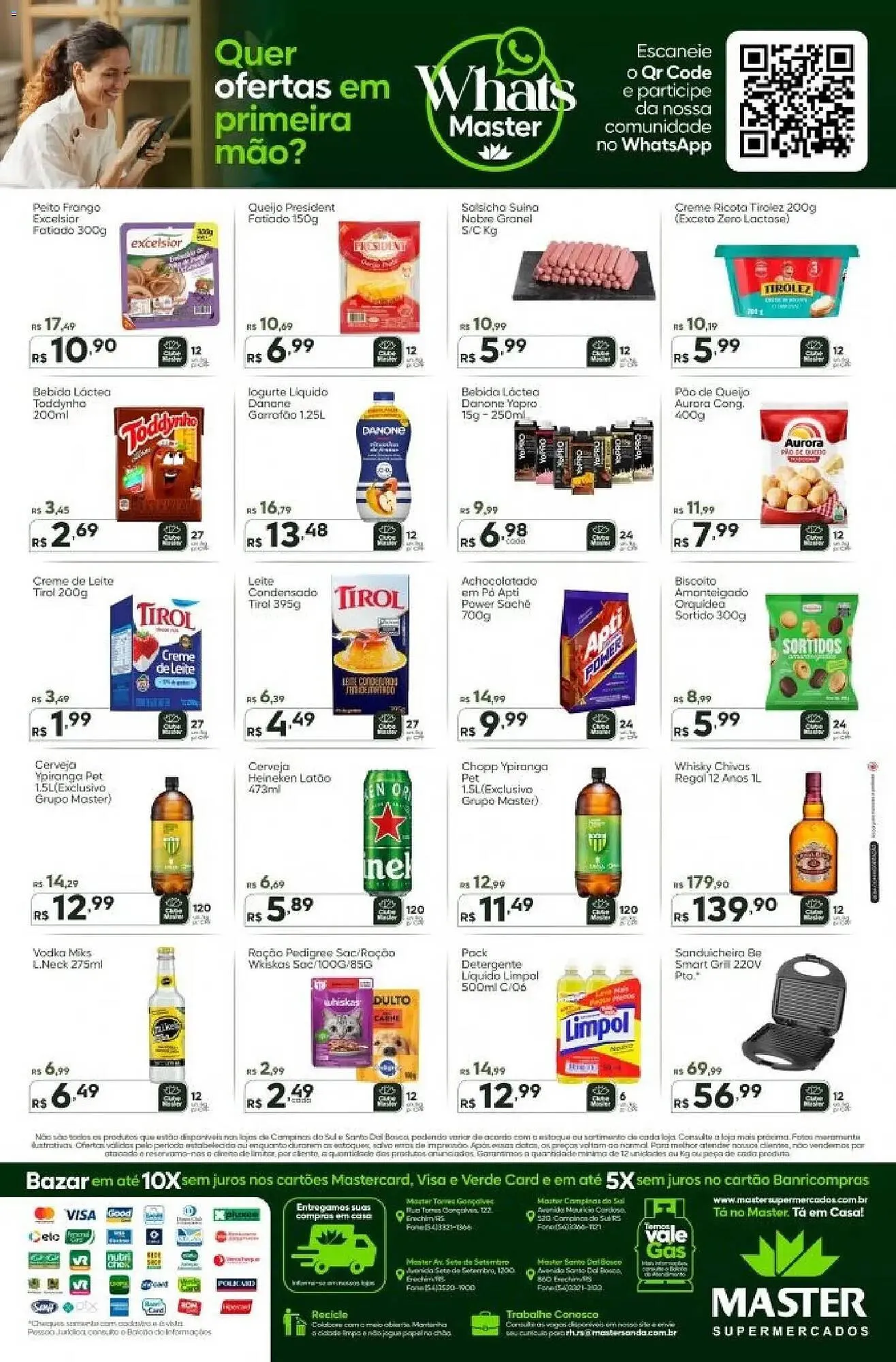 Encarte de Folheto Master Supermercados 8 de dezembro até 12 de dezembro 2025 - Pagina 2