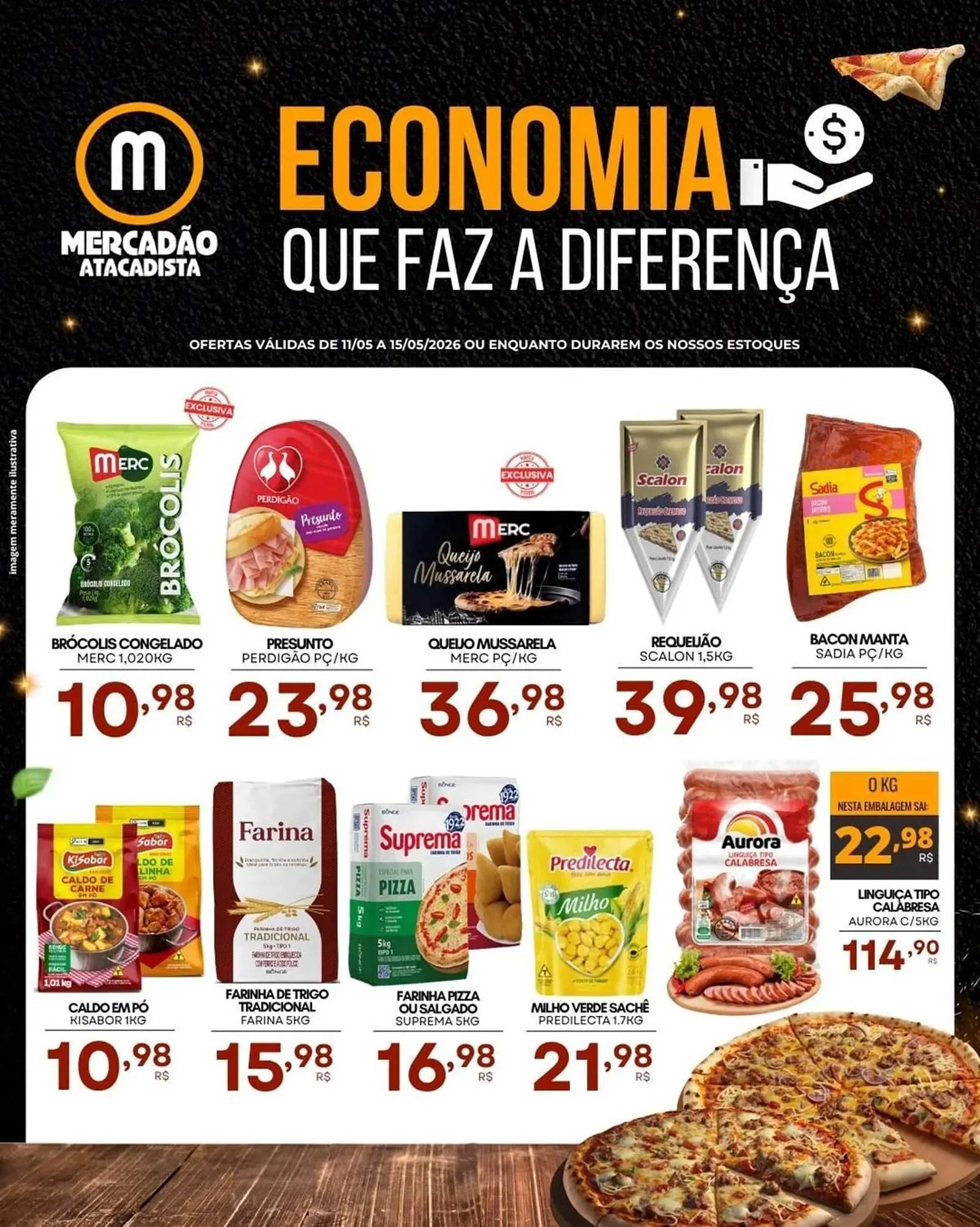 Encarte de Folheto Mercadão Atacadista 11 de maio até 15 de maio 2026 - Pagina 1